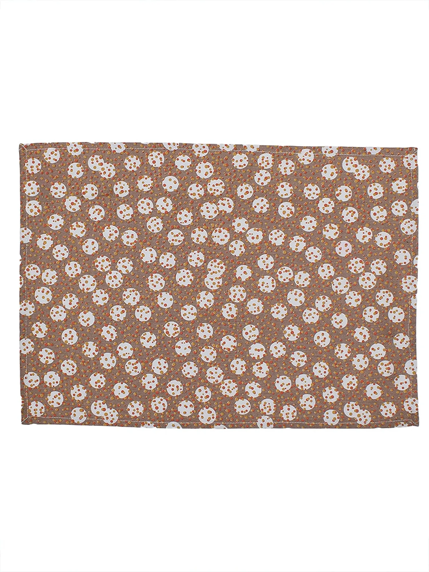 Anuswara - Set Of 2 Placemats (Rust)