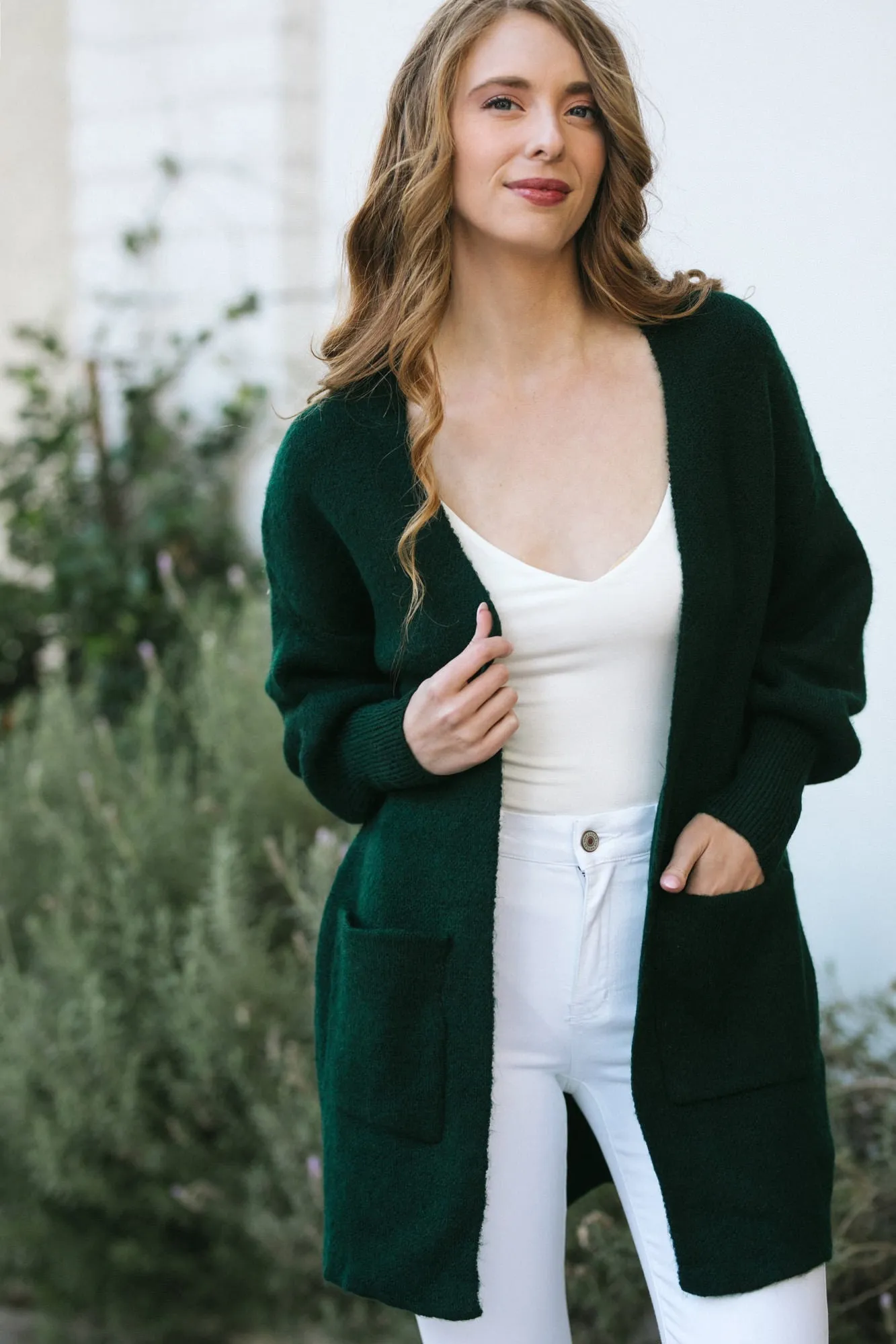 Bailey Puff Sleeve Cardigan