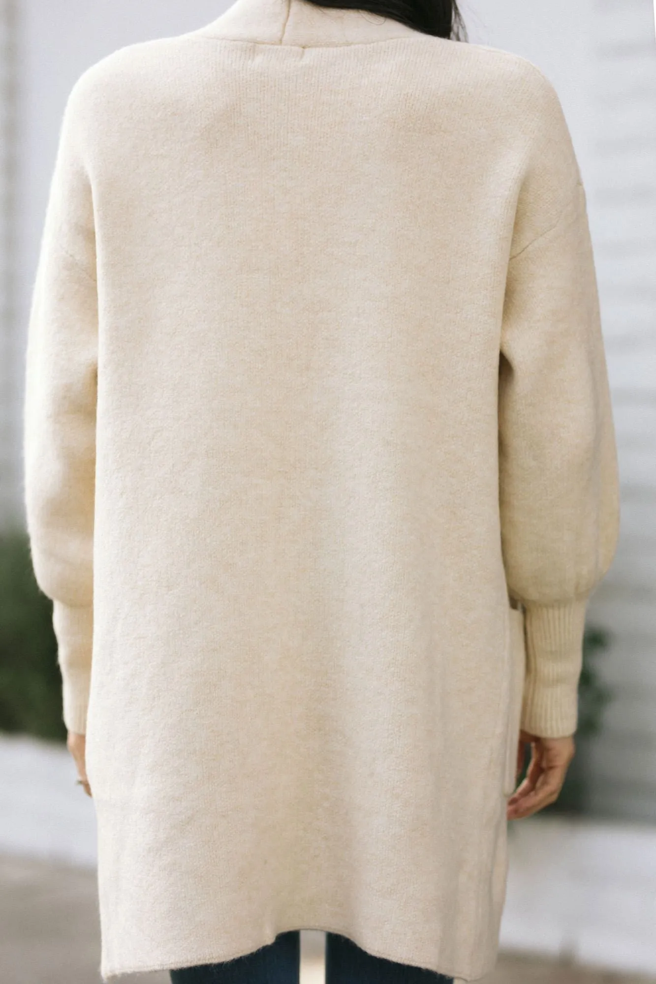 Bailey Puff Sleeve Cardigan