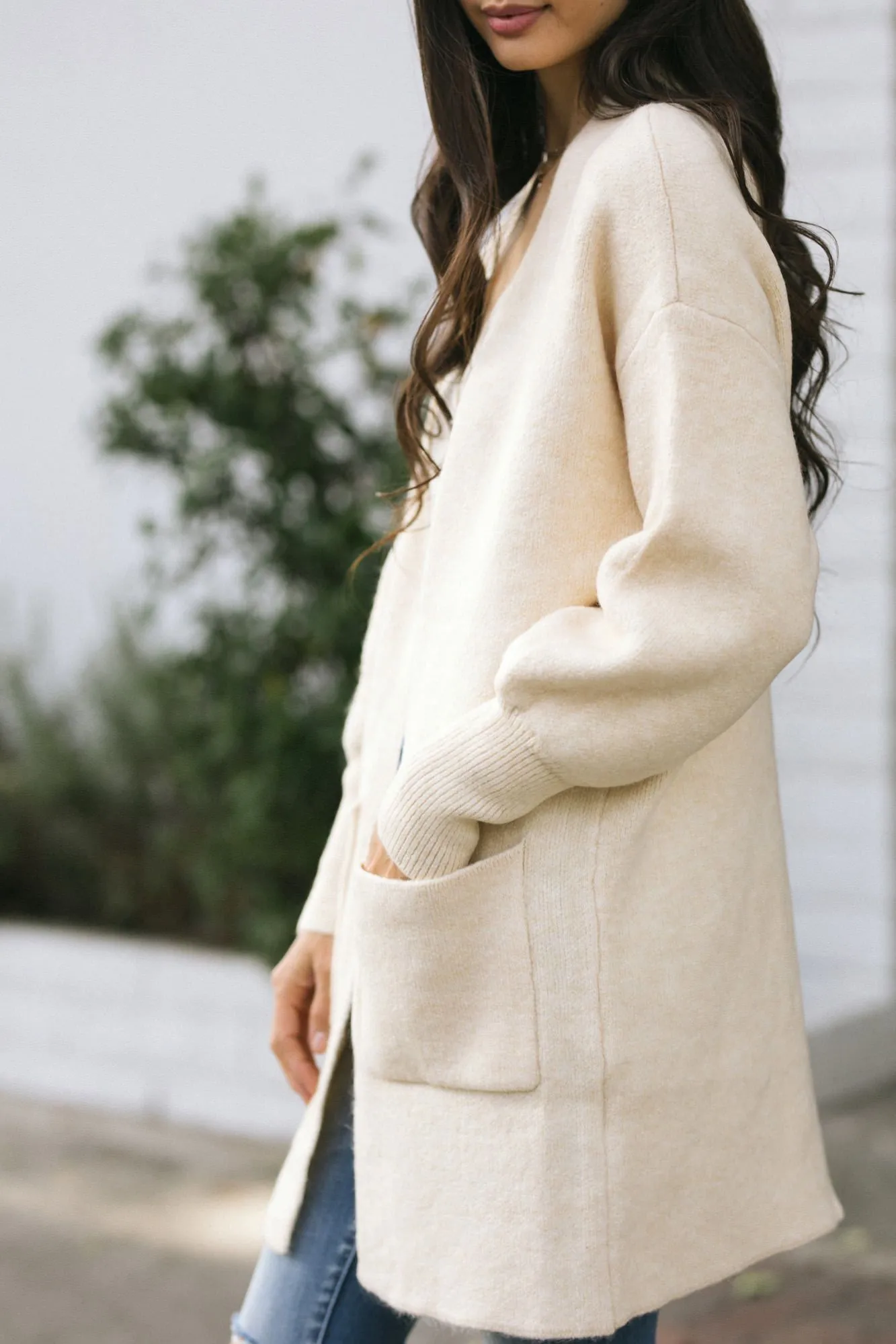 Bailey Puff Sleeve Cardigan