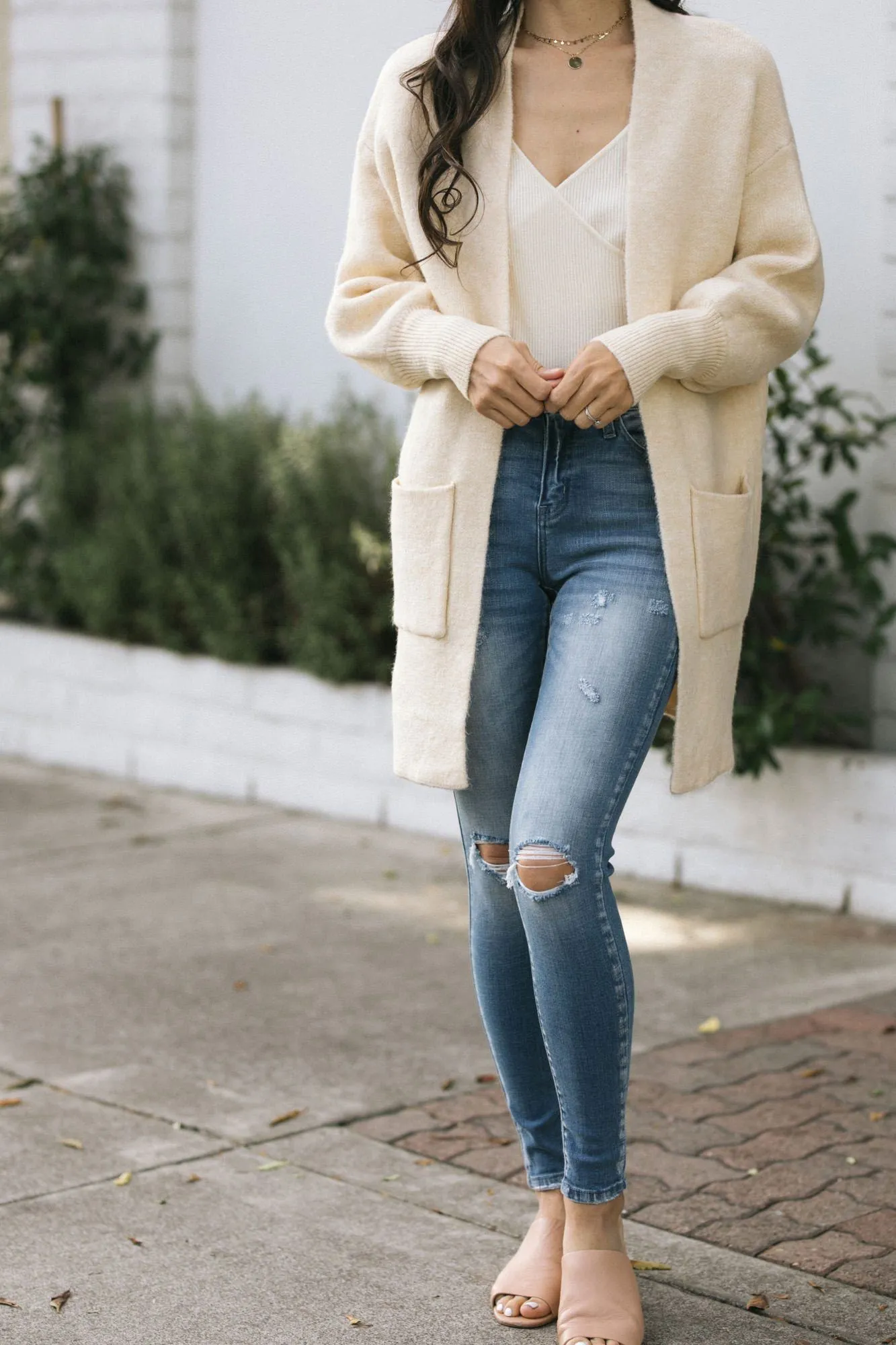 Bailey Puff Sleeve Cardigan