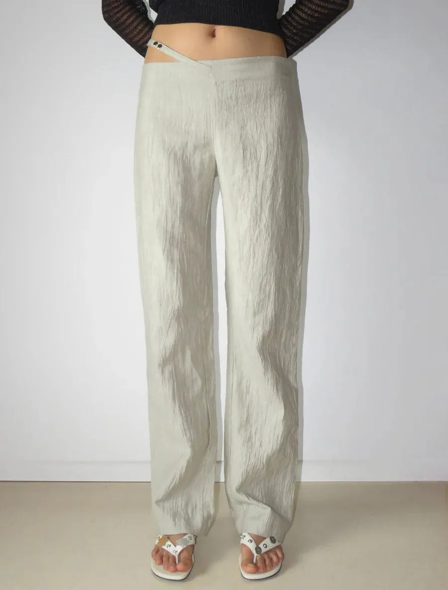 Beige Nico Trousers