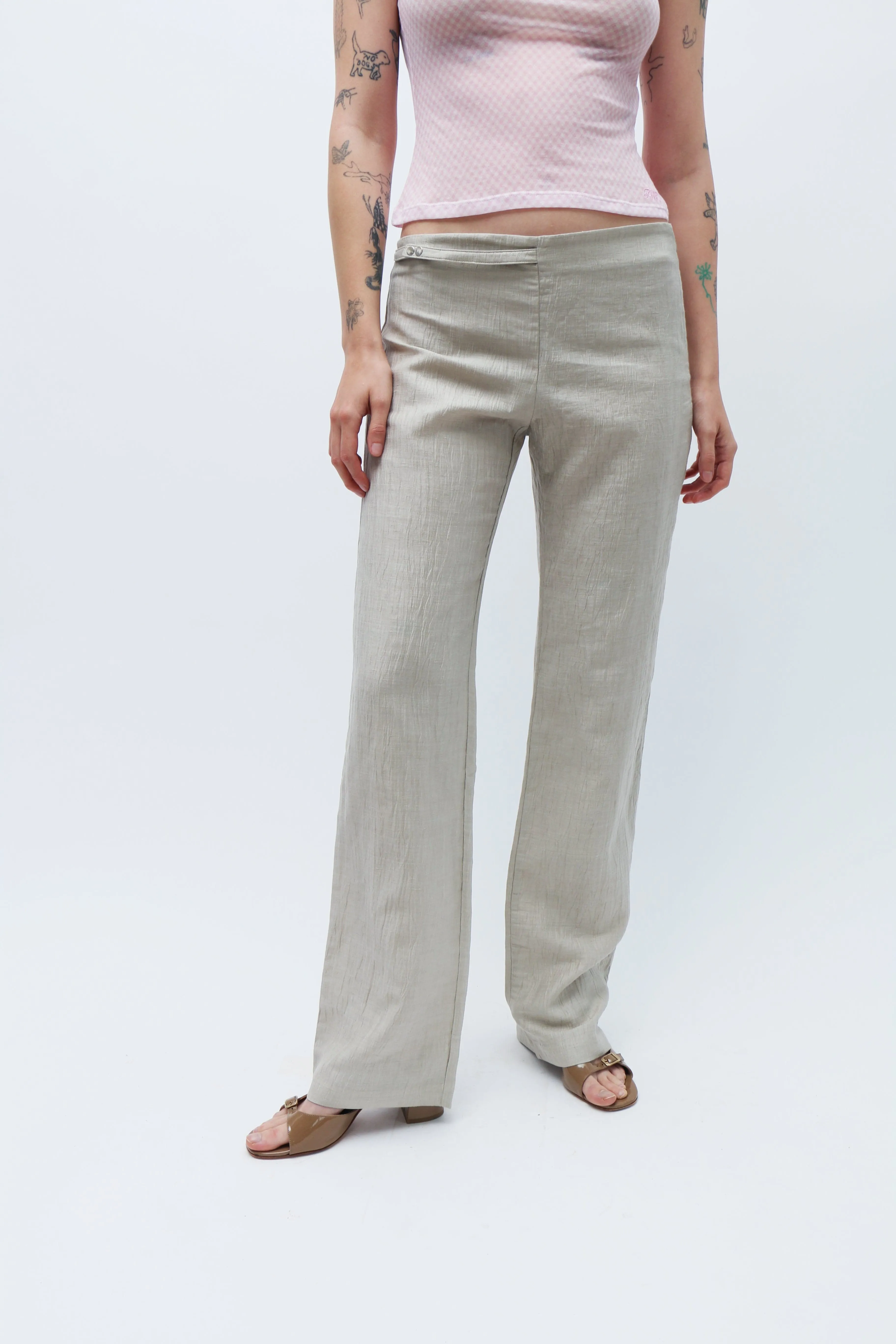 Beige Nico Trousers