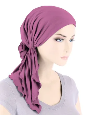 BELLA-BB-787#The Bella Scarf Bamboo Rose Pink