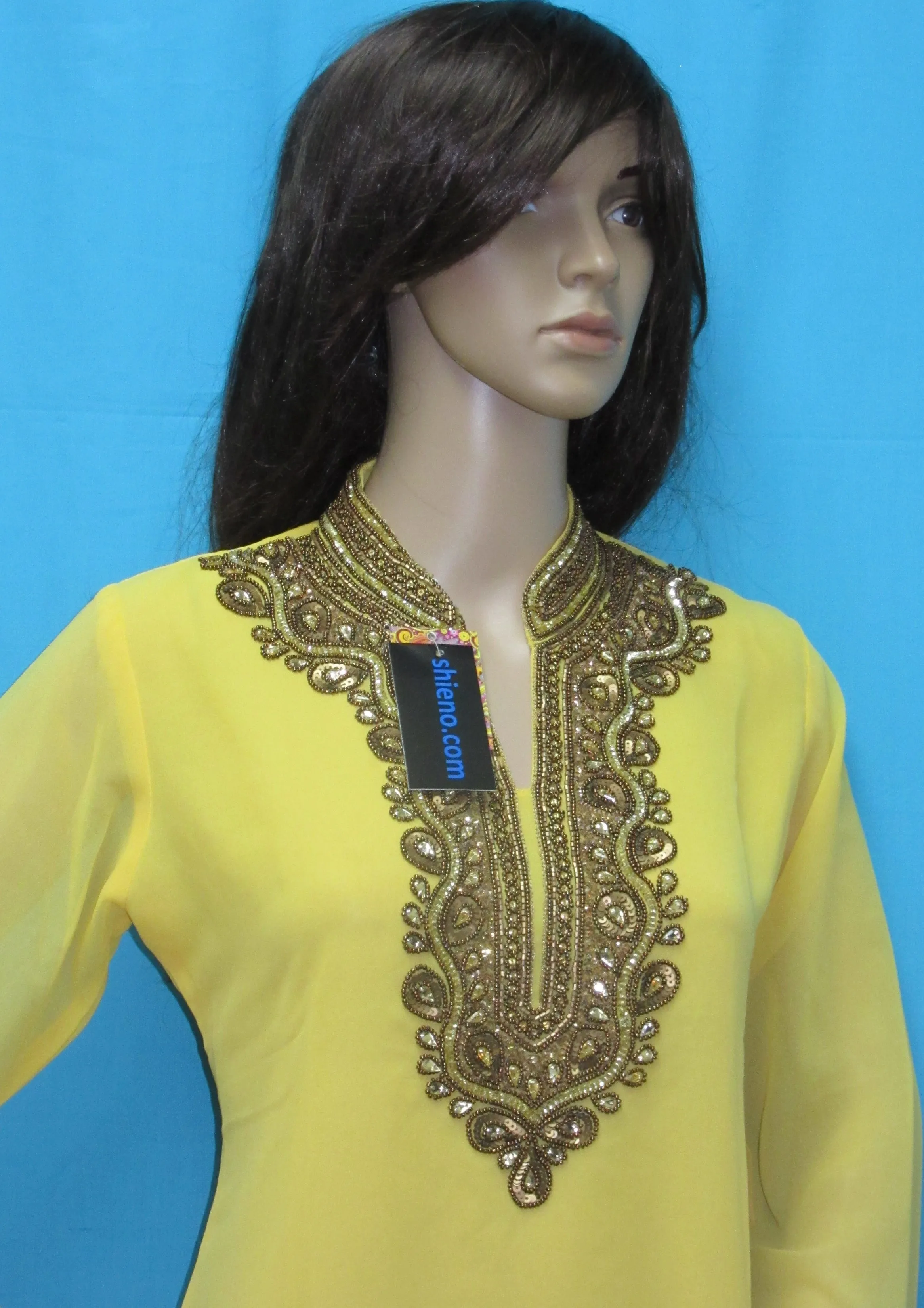 Blouse 8233 Georgette Assorted Tops Kurti Assorted Size