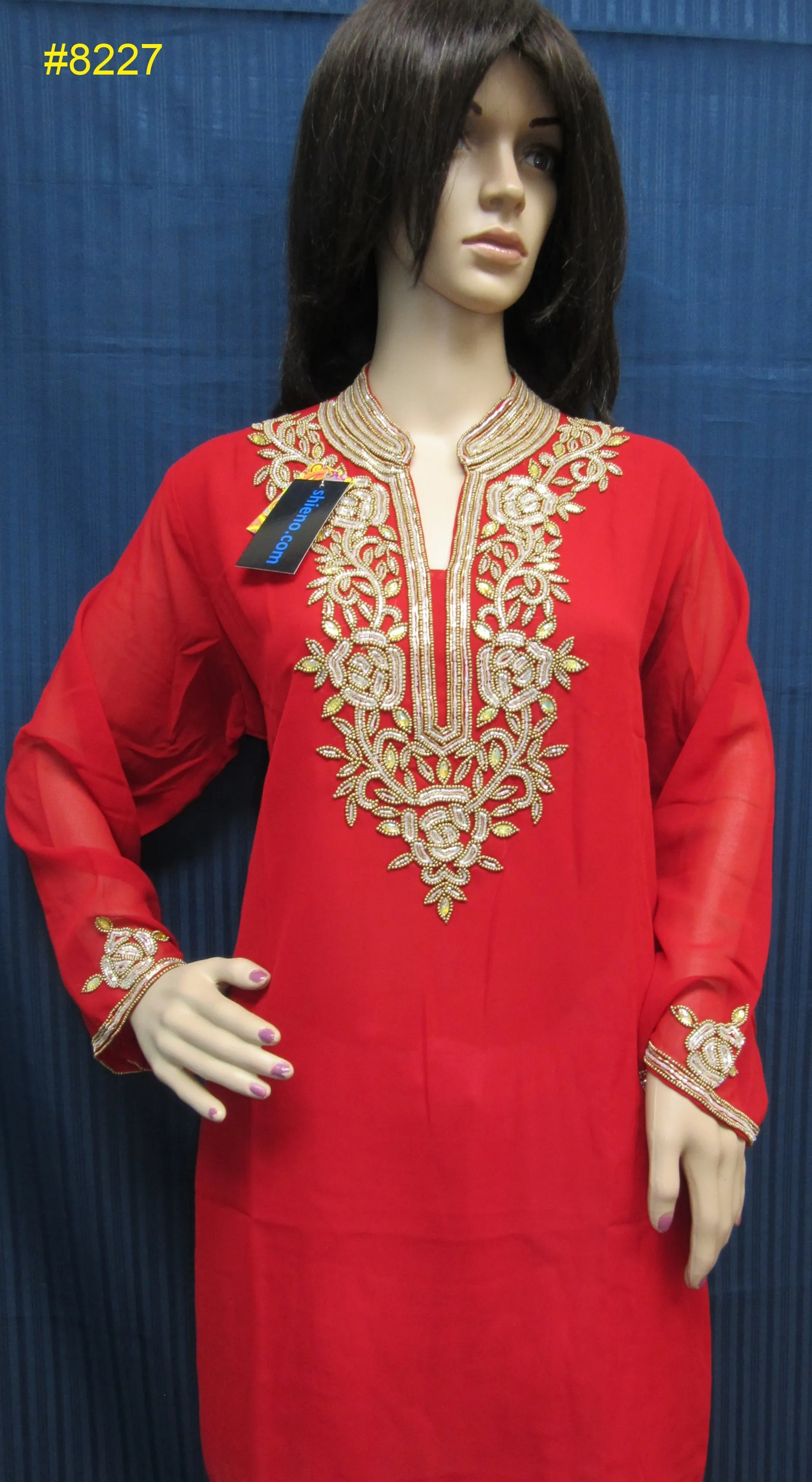 Blouse 8233 Georgette Assorted Tops Kurti Assorted Size