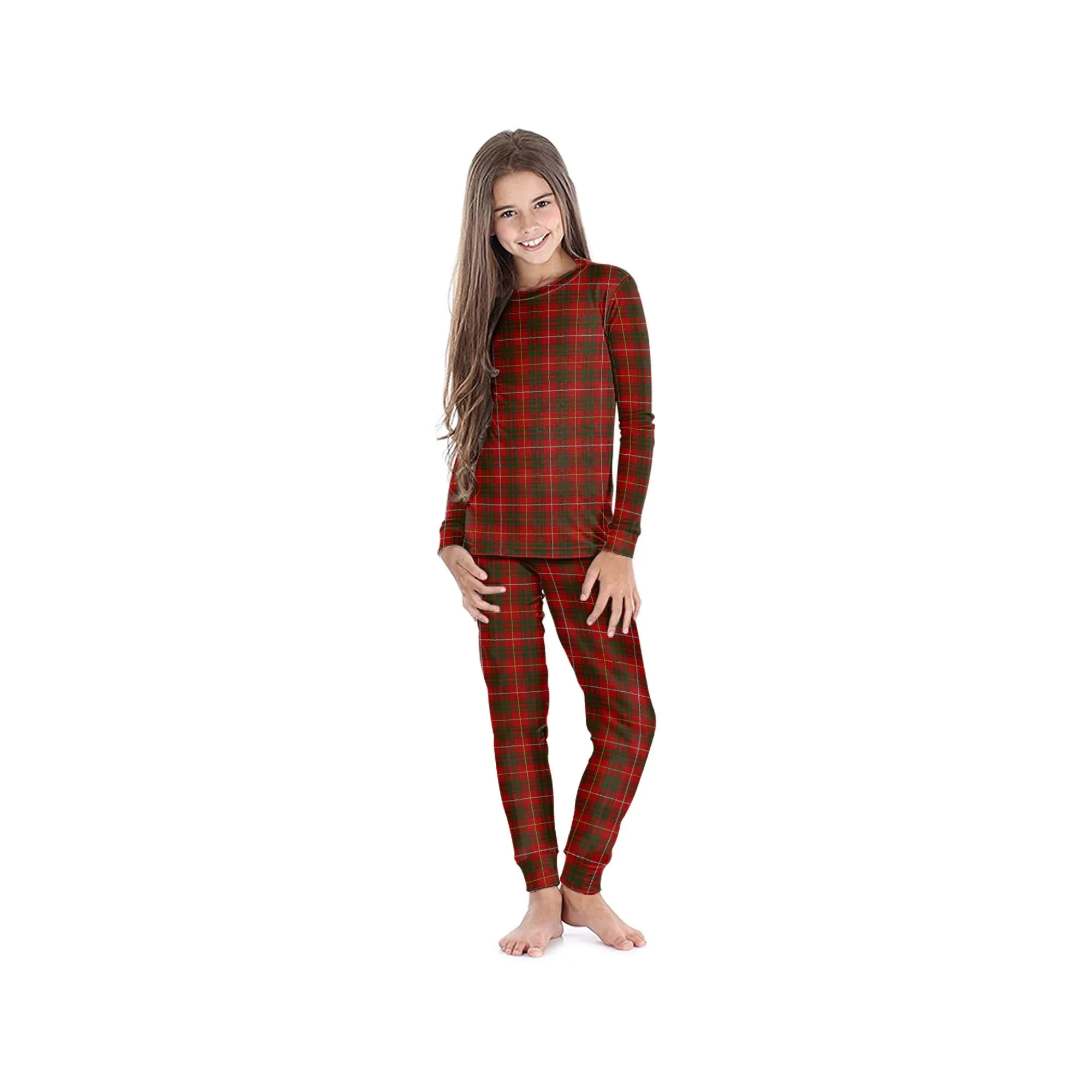 Bruce Tartan Pajamas Family Set