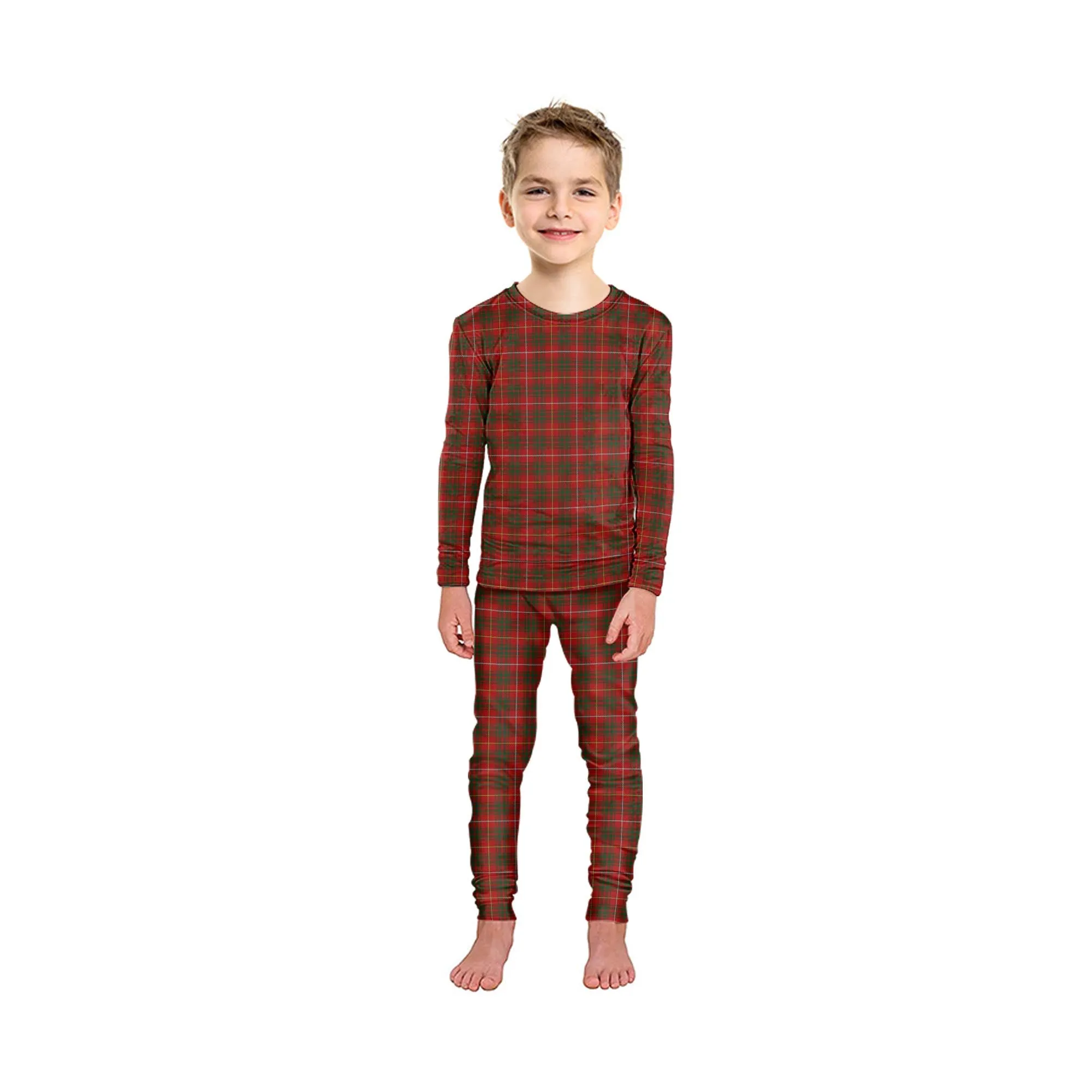 Bruce Tartan Pajamas Family Set