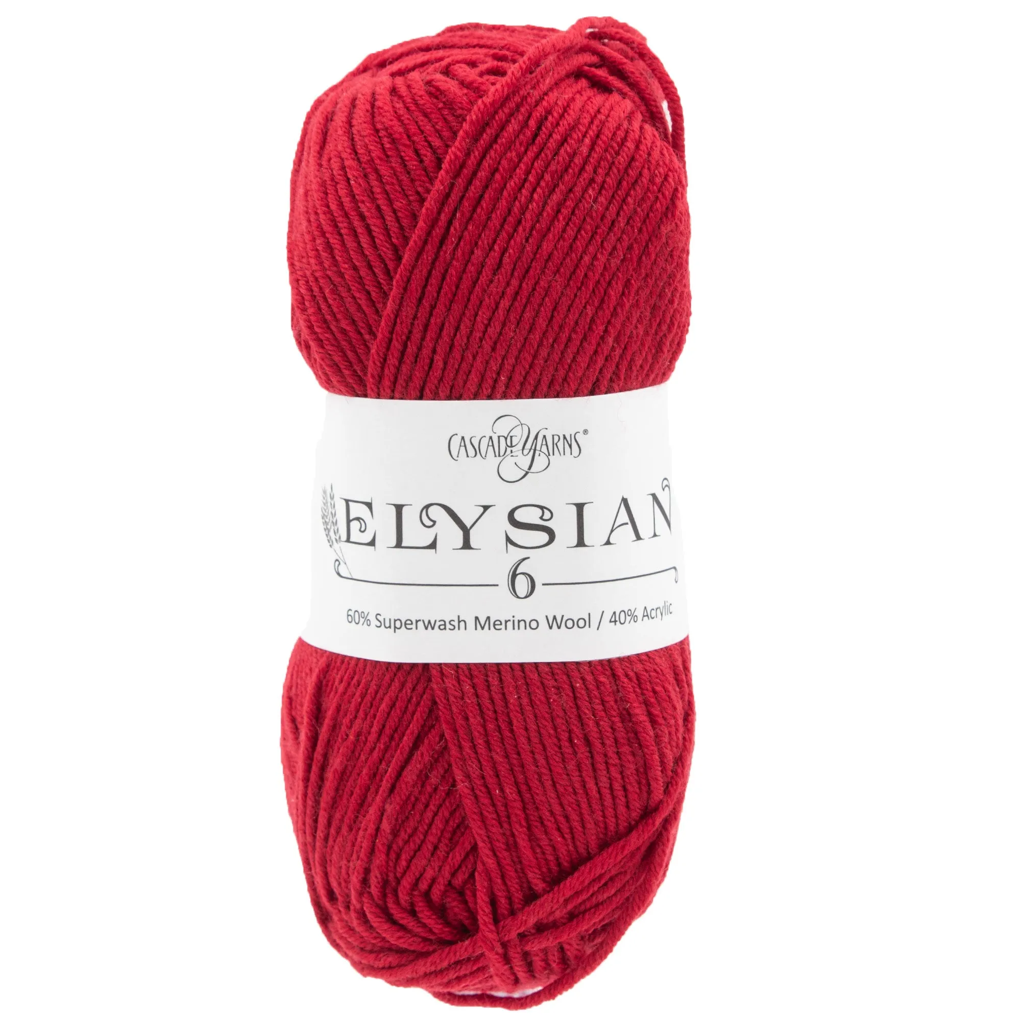 Cascade Yarns Elysian 6 Yarn - 04 Crimson