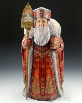 Christmas Elegance Jeweled Russian Santa