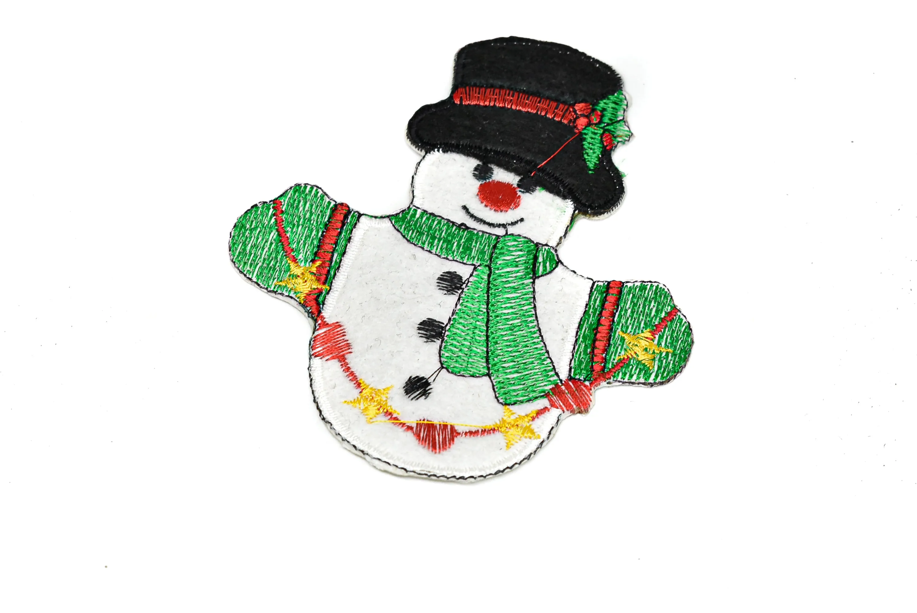 Christmas Santa Applique | Snowman Applique for Sweaters and Hoodies | Ugly Christmas Snowman Applique