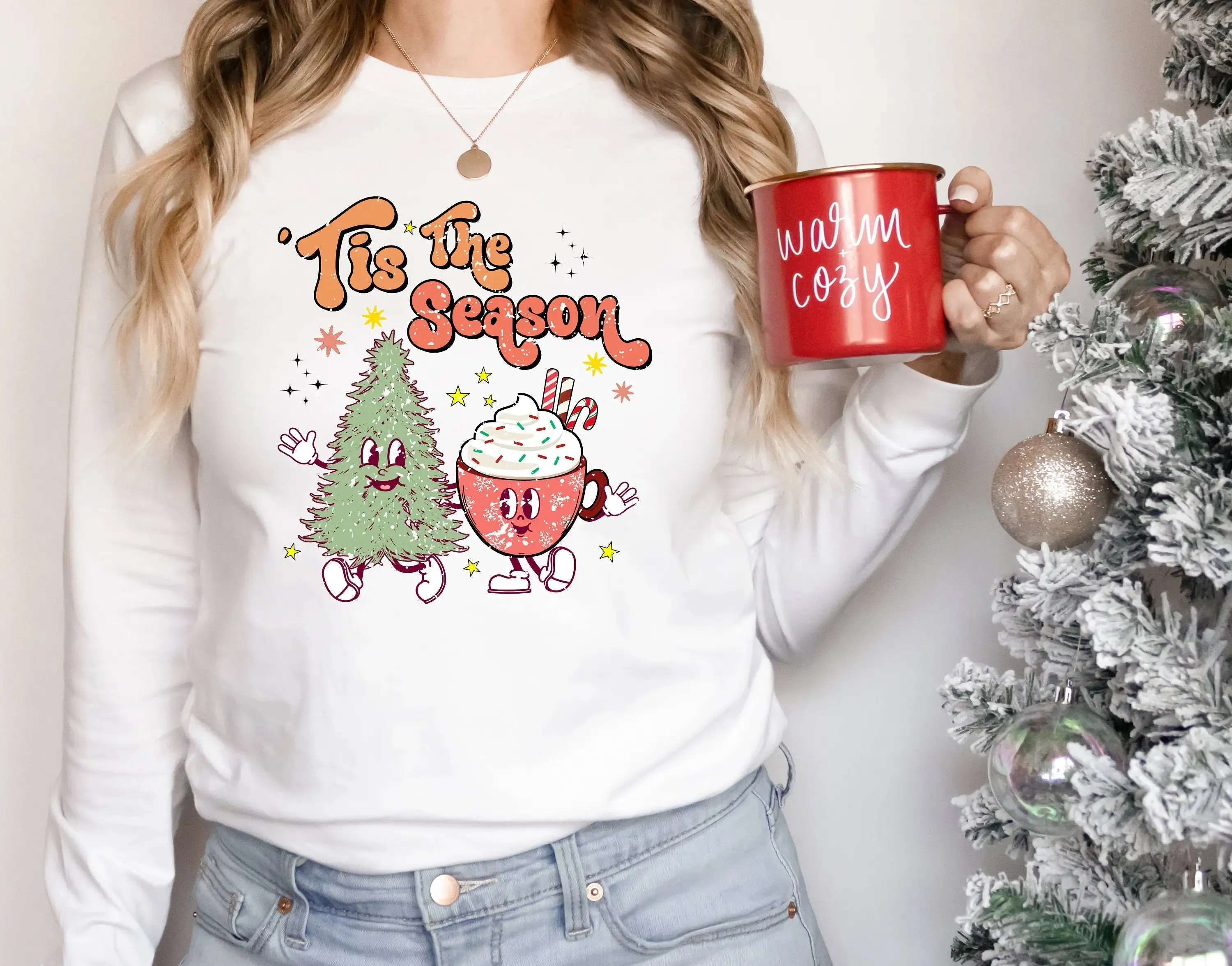 Cute Tree Cups Christmas Hoodie - Popular Gift