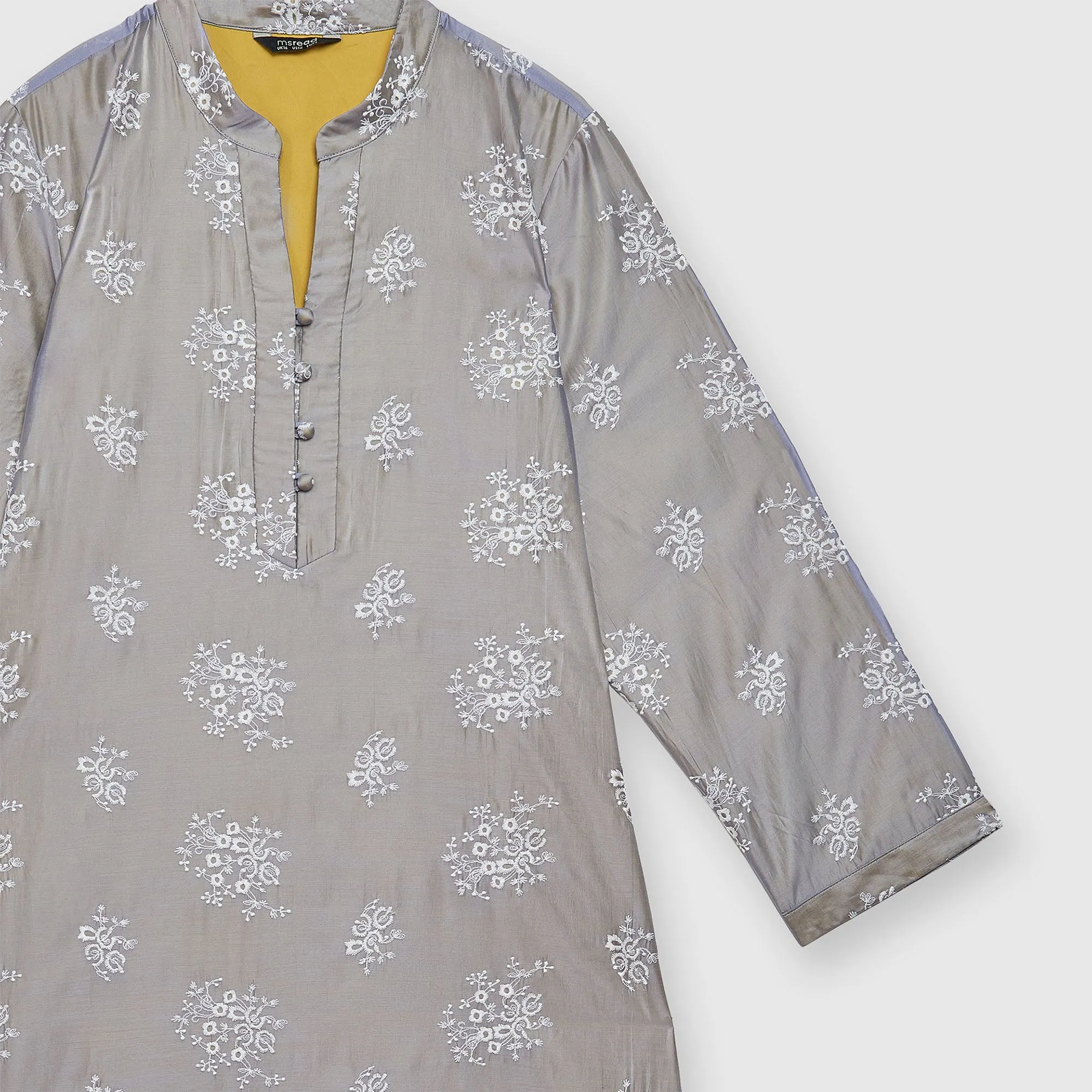 Embroidered Nehru Collared Tunic