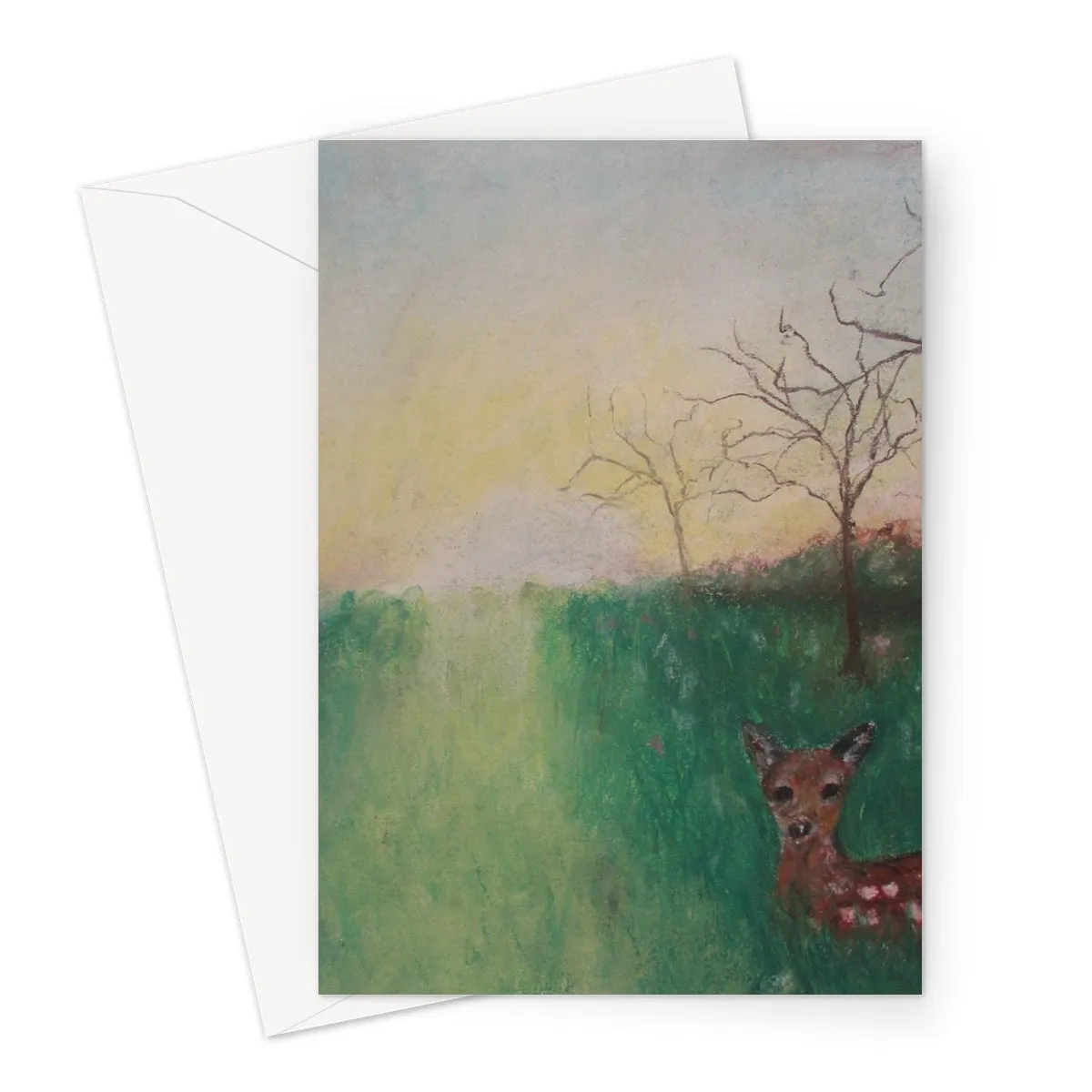 Feeling Fawn ~ Greeting Card