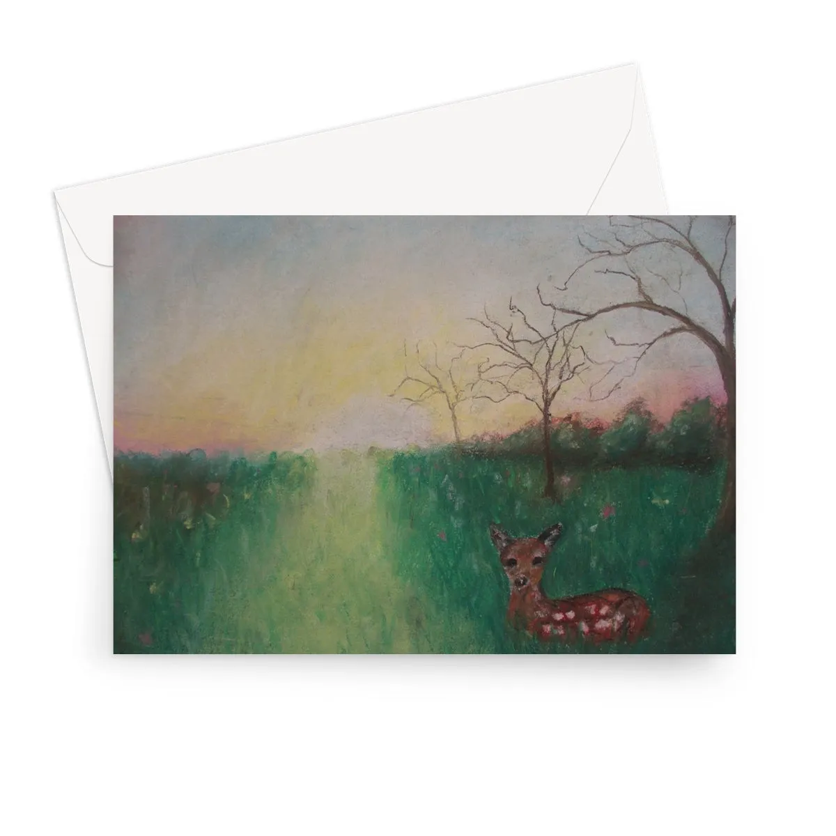 Feeling Fawn ~ Greeting Card