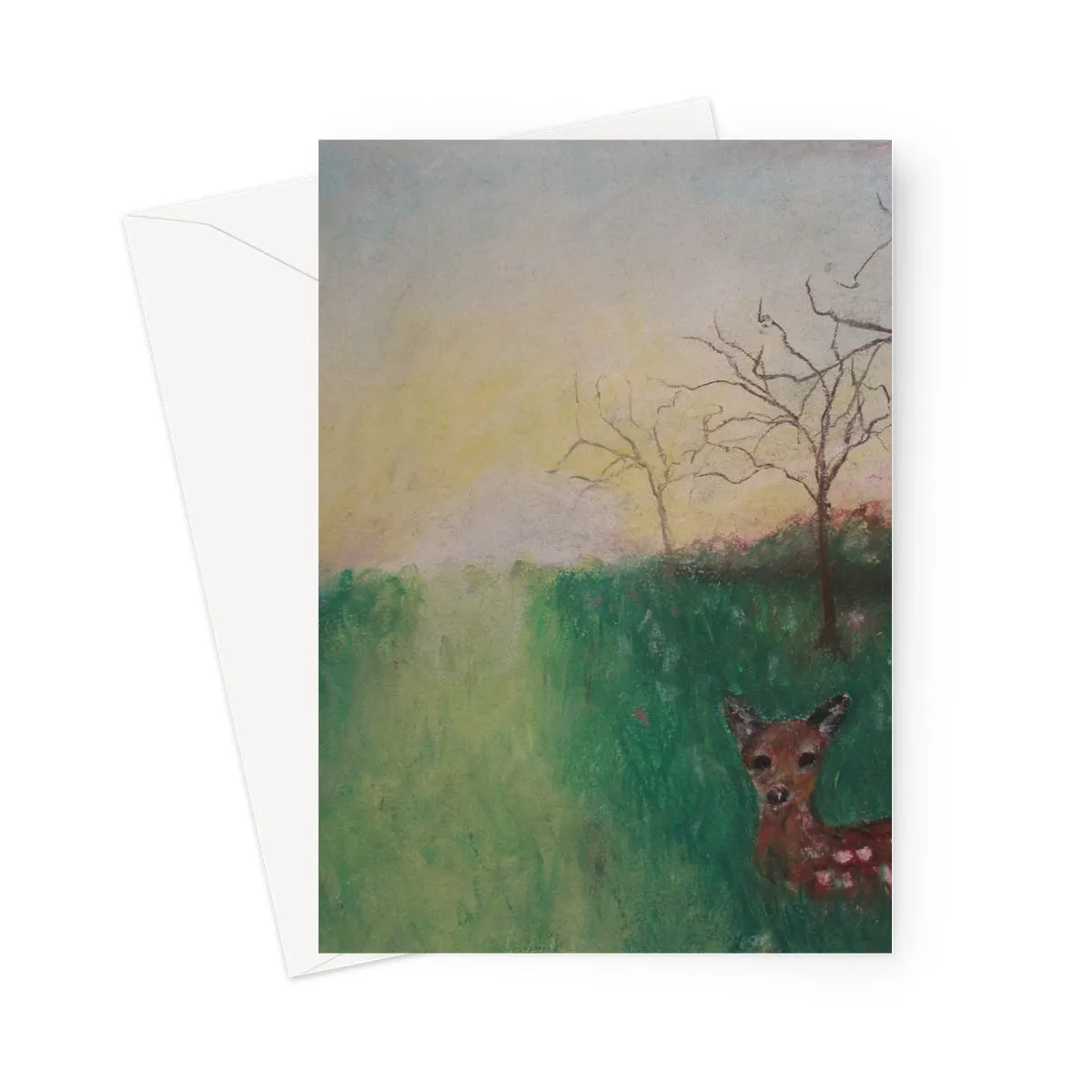 Feeling Fawn ~ Greeting Card