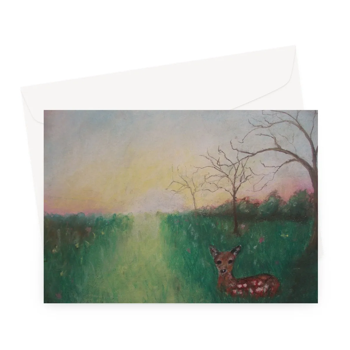 Feeling Fawn ~ Greeting Card