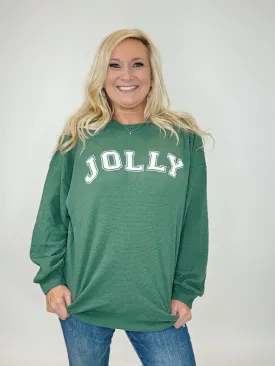 Green "JOLLY" Sweatshirt