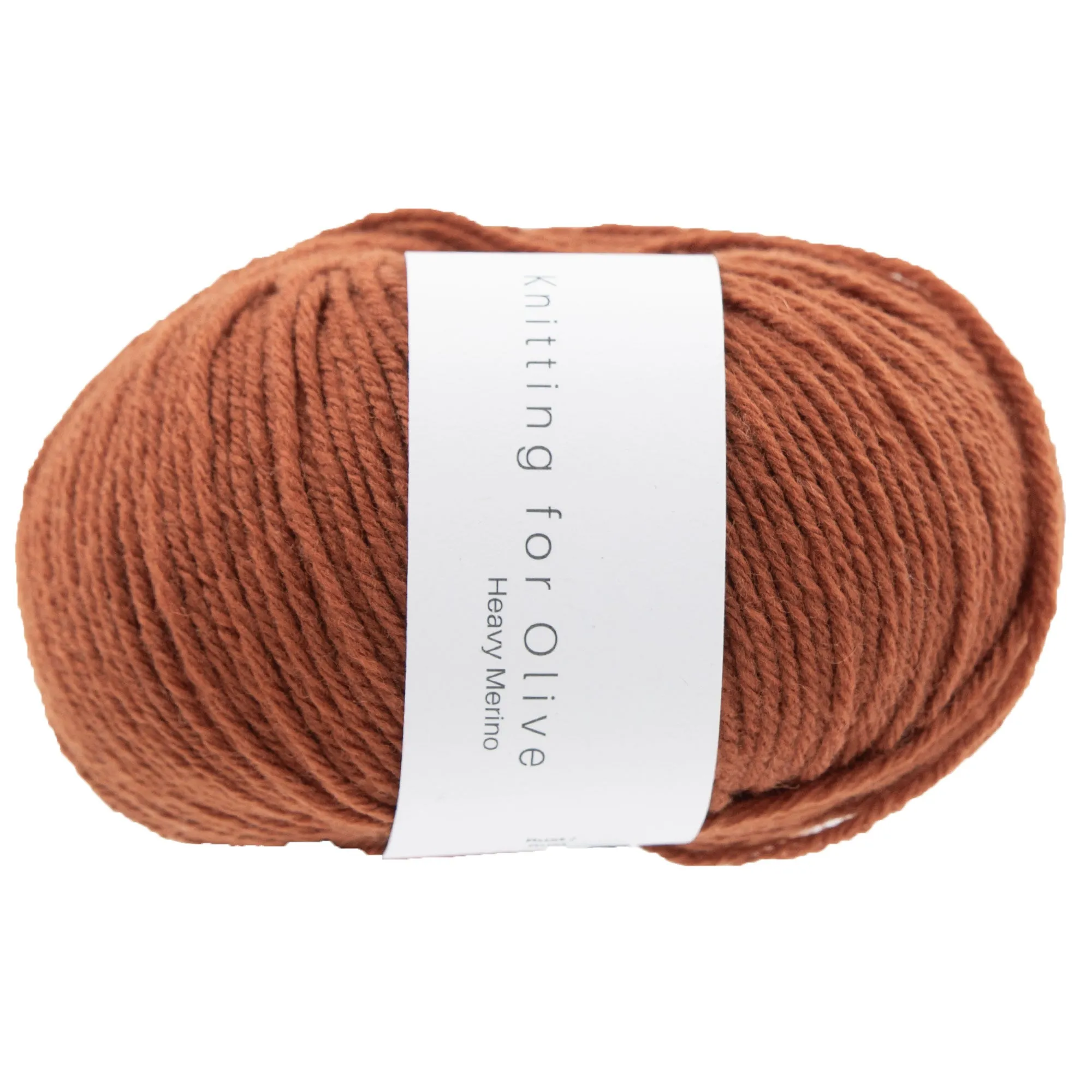 Knitting for Olive Heavy Merino Yarn - Rust