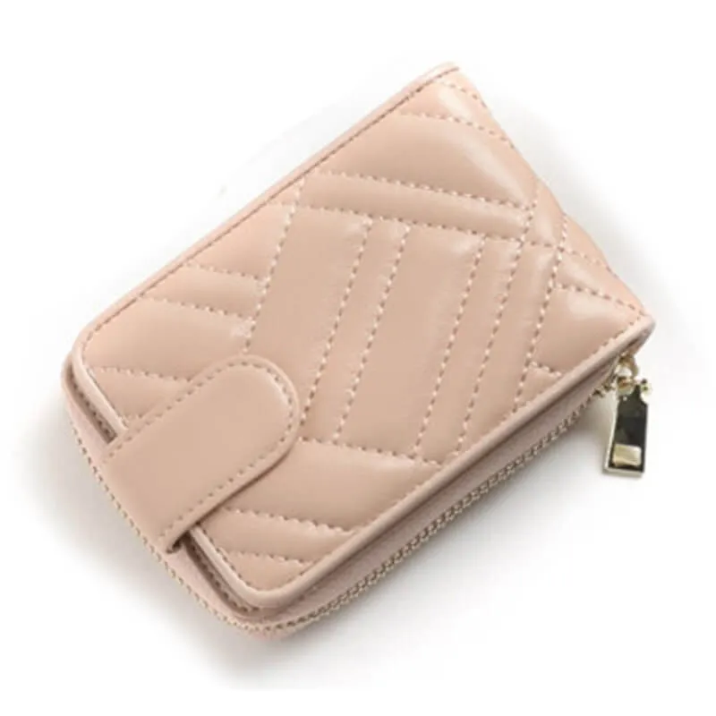 lady's chic quality retro stylish delicate elegant leather purse