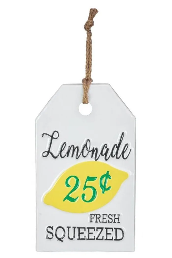 Lemonade Tag Hanger