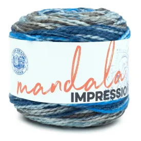 Lion Brand Mandala Impressions Yarn - Lakeside - 556-202CD