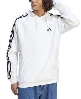 Men's regular fit fleece sweatshirt with 3 stripes, standard big and tall adidas