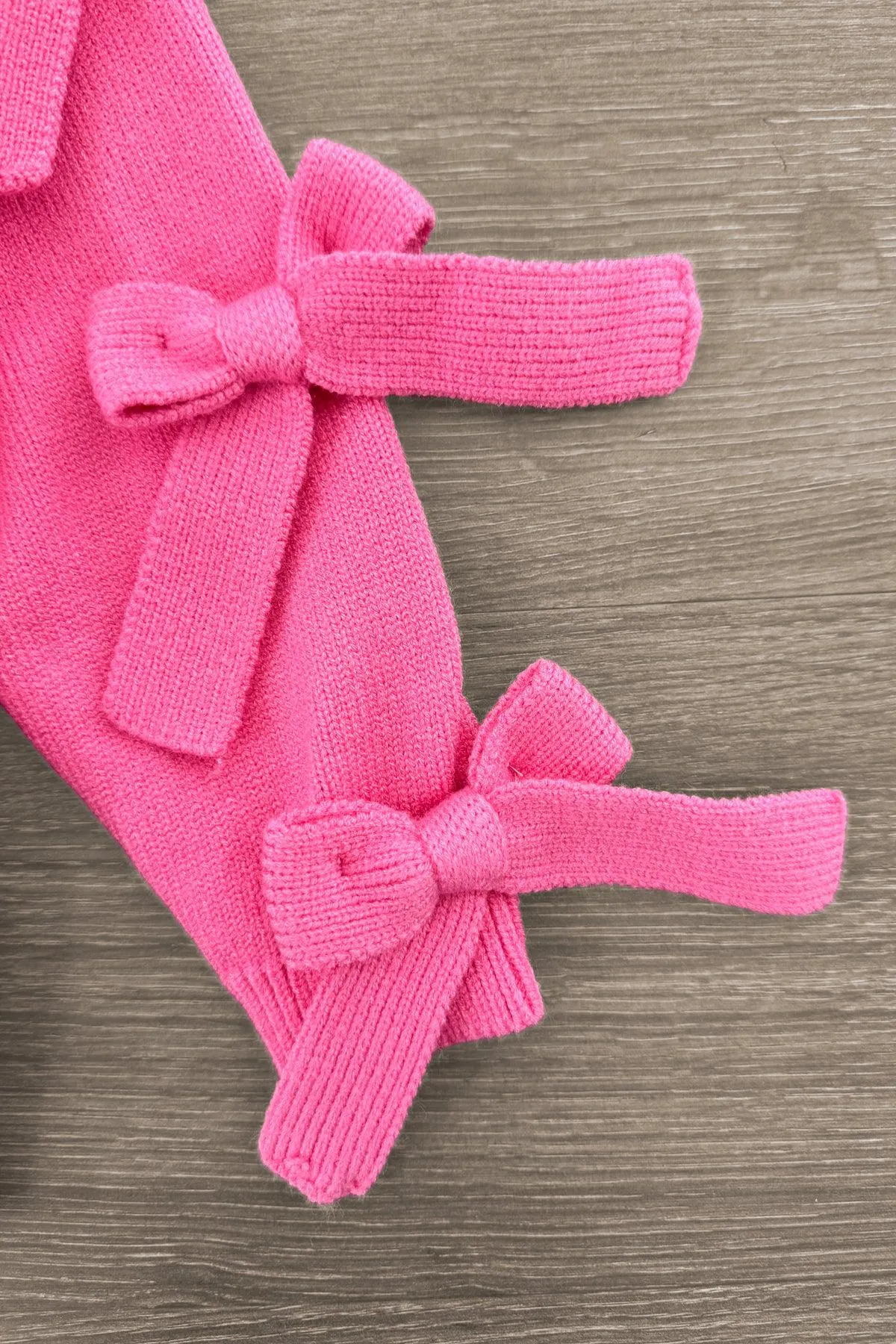 Mom & Me - "Mama & Mini" Pink Bow Sweater