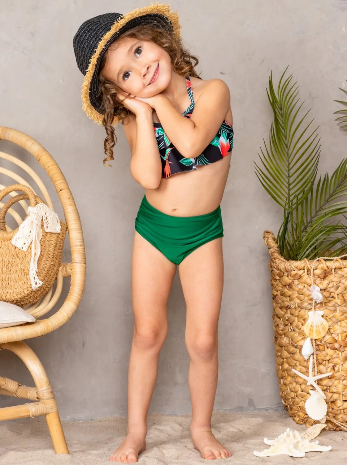 Mommy and Me Beach Babes Two Piece Swimsuit