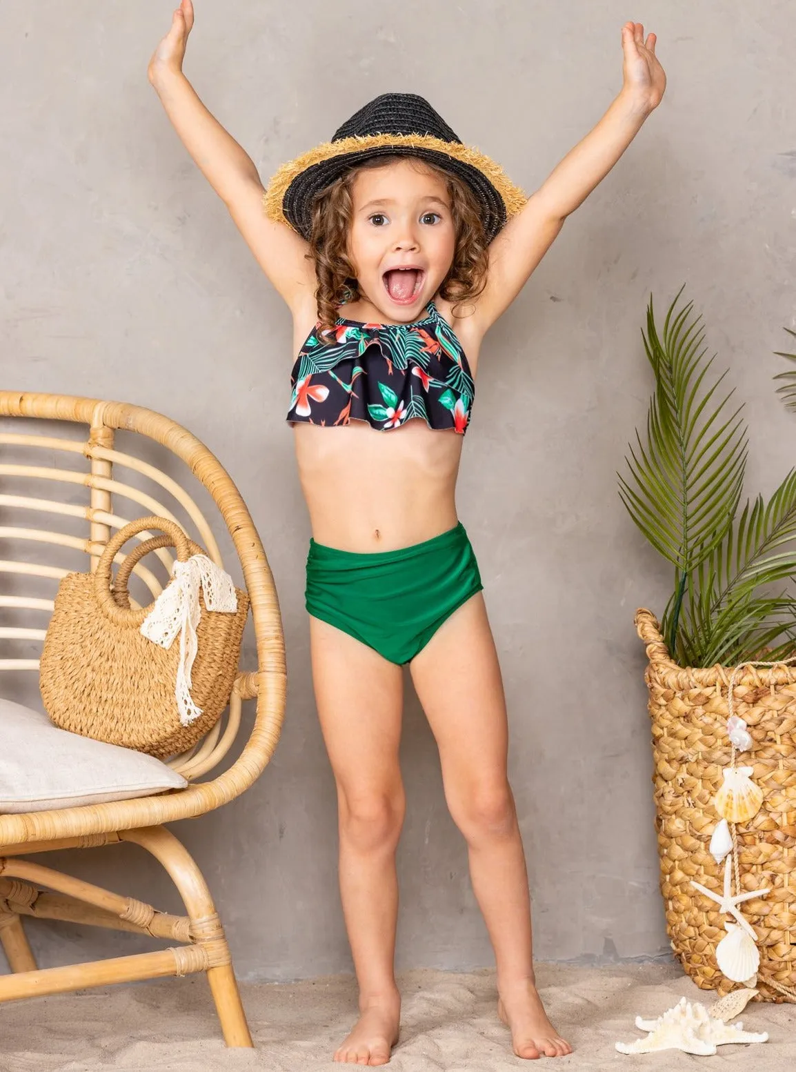 Mommy and Me Beach Babes Two Piece Swimsuit