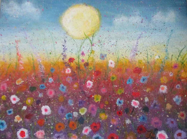 Petalled Skies ~ Art Print