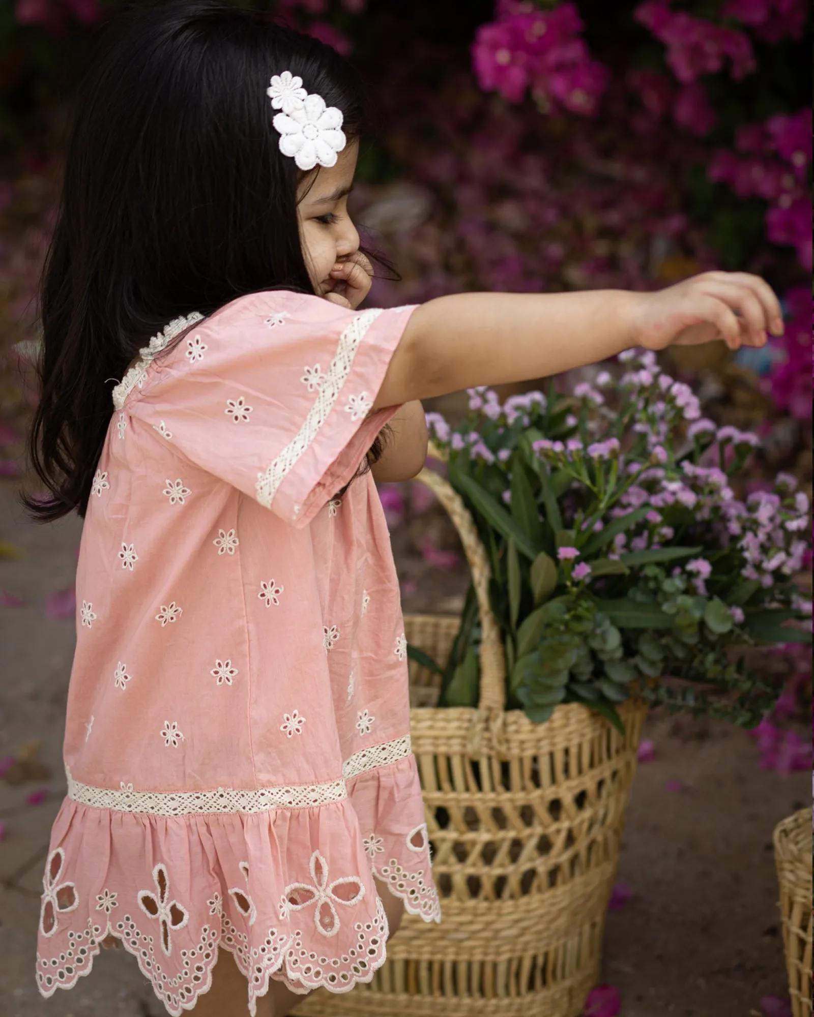 Petit Boudoir - Salmon Pink Dress