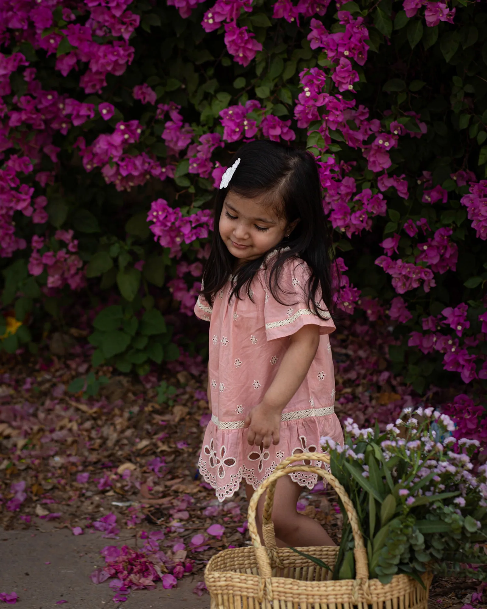 Petit Boudoir - Salmon Pink Dress