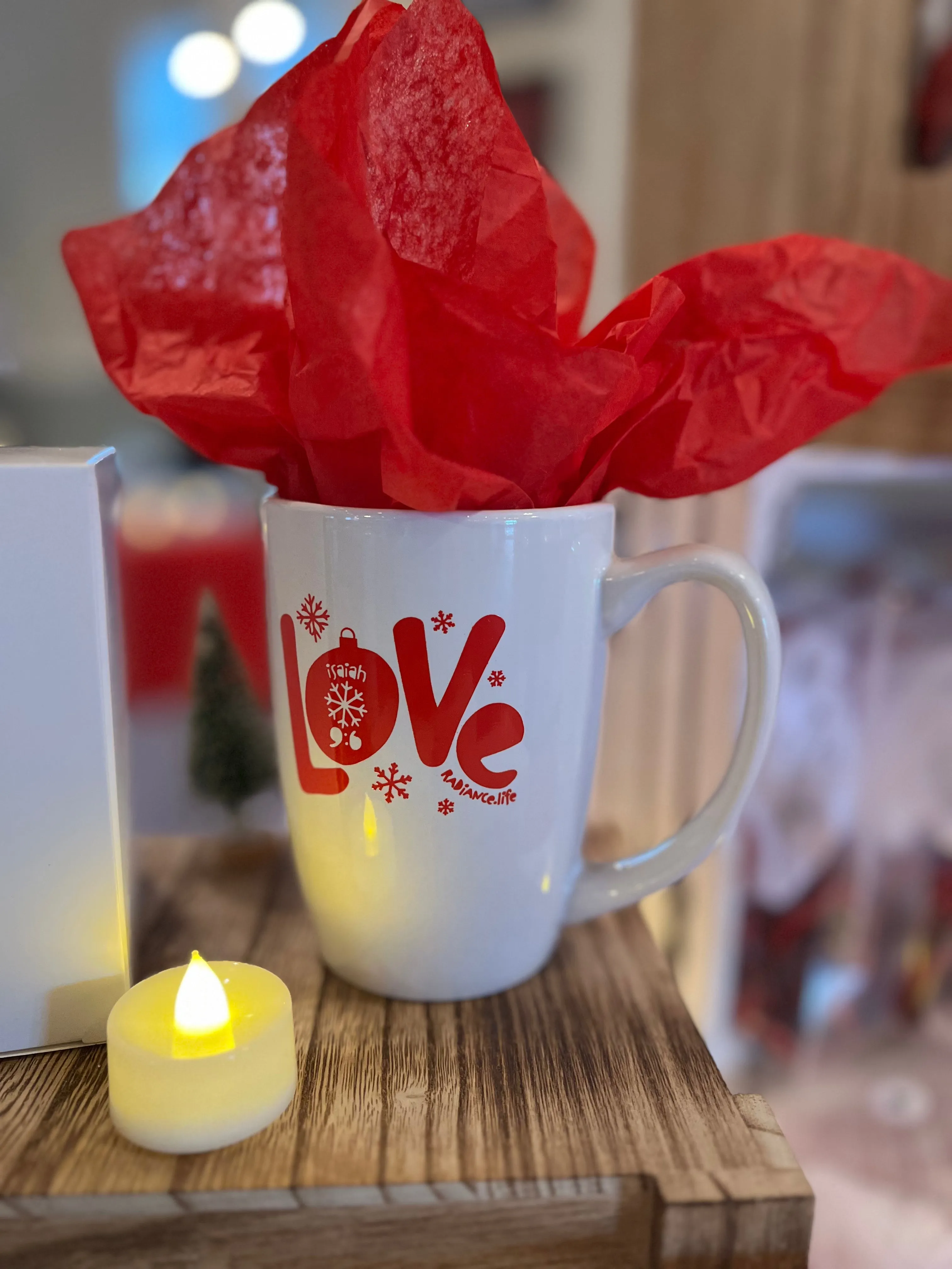 "LOVE MUG" 14 oz ceramic mug