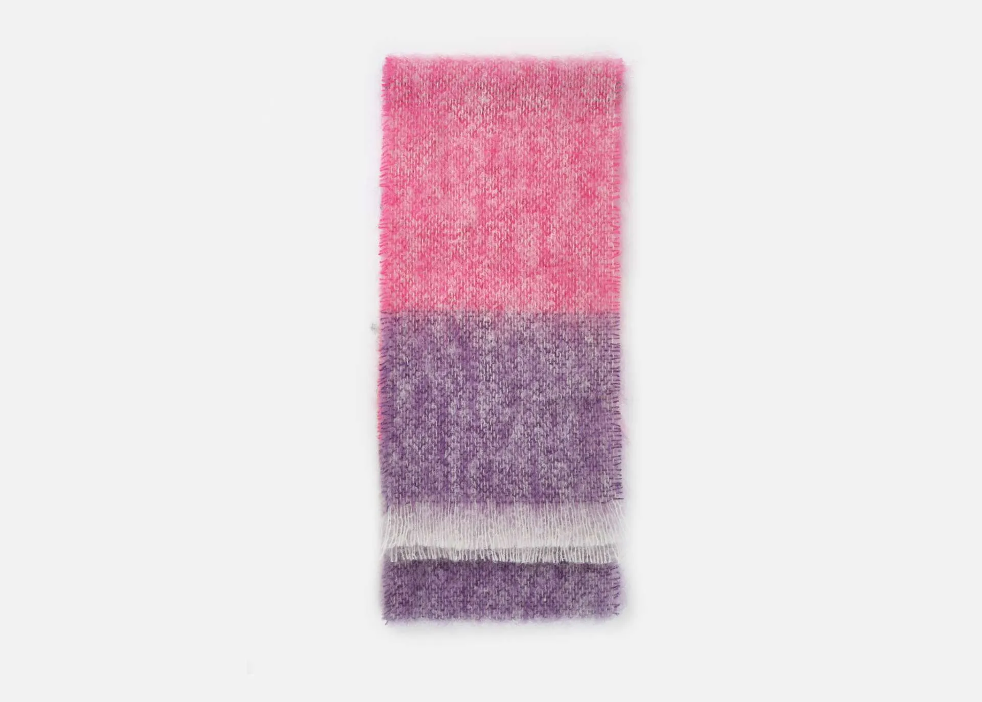 Raspberry Silare Mohair XScarf