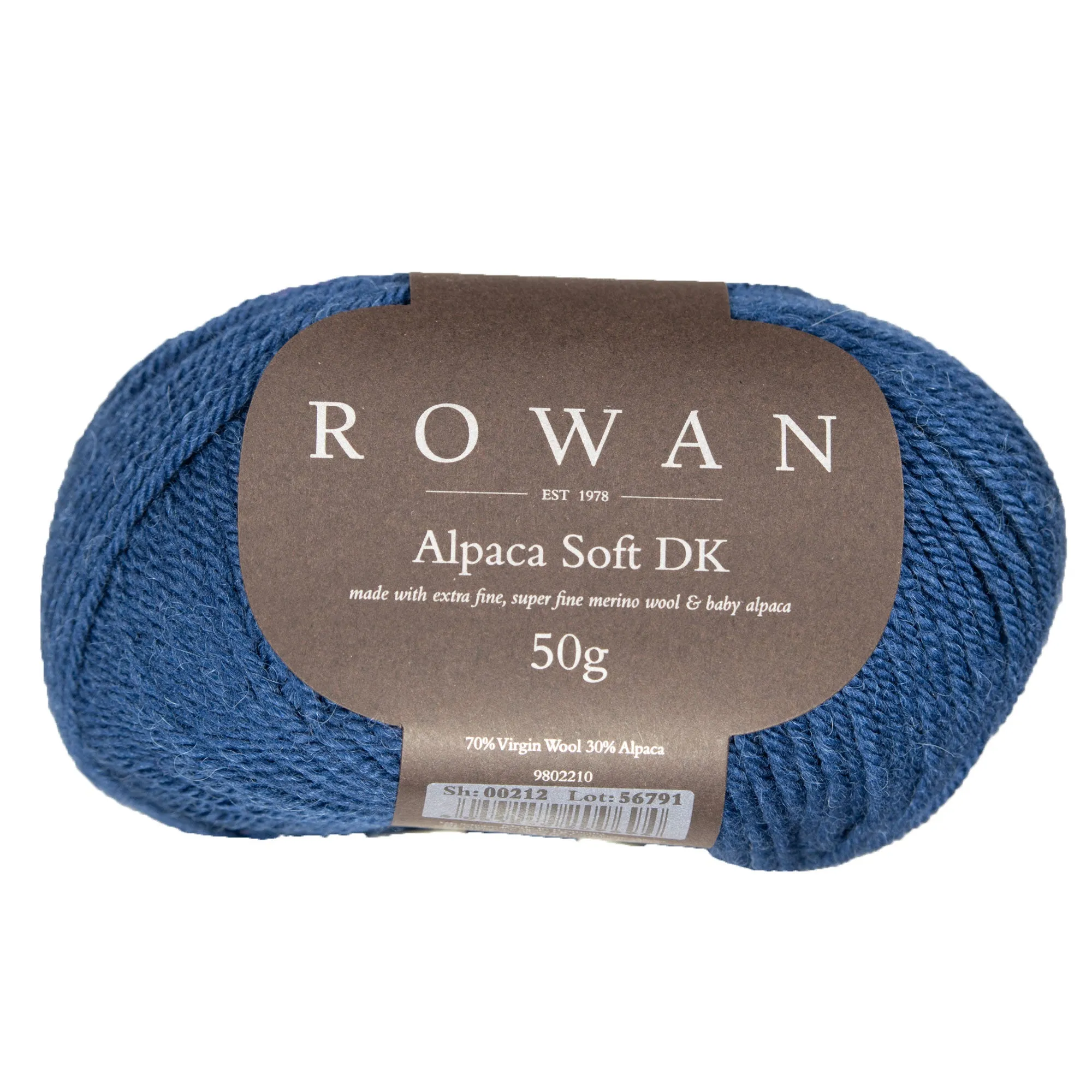 Rowan Alpaca Soft DK Yarn - 212 Marine Blue