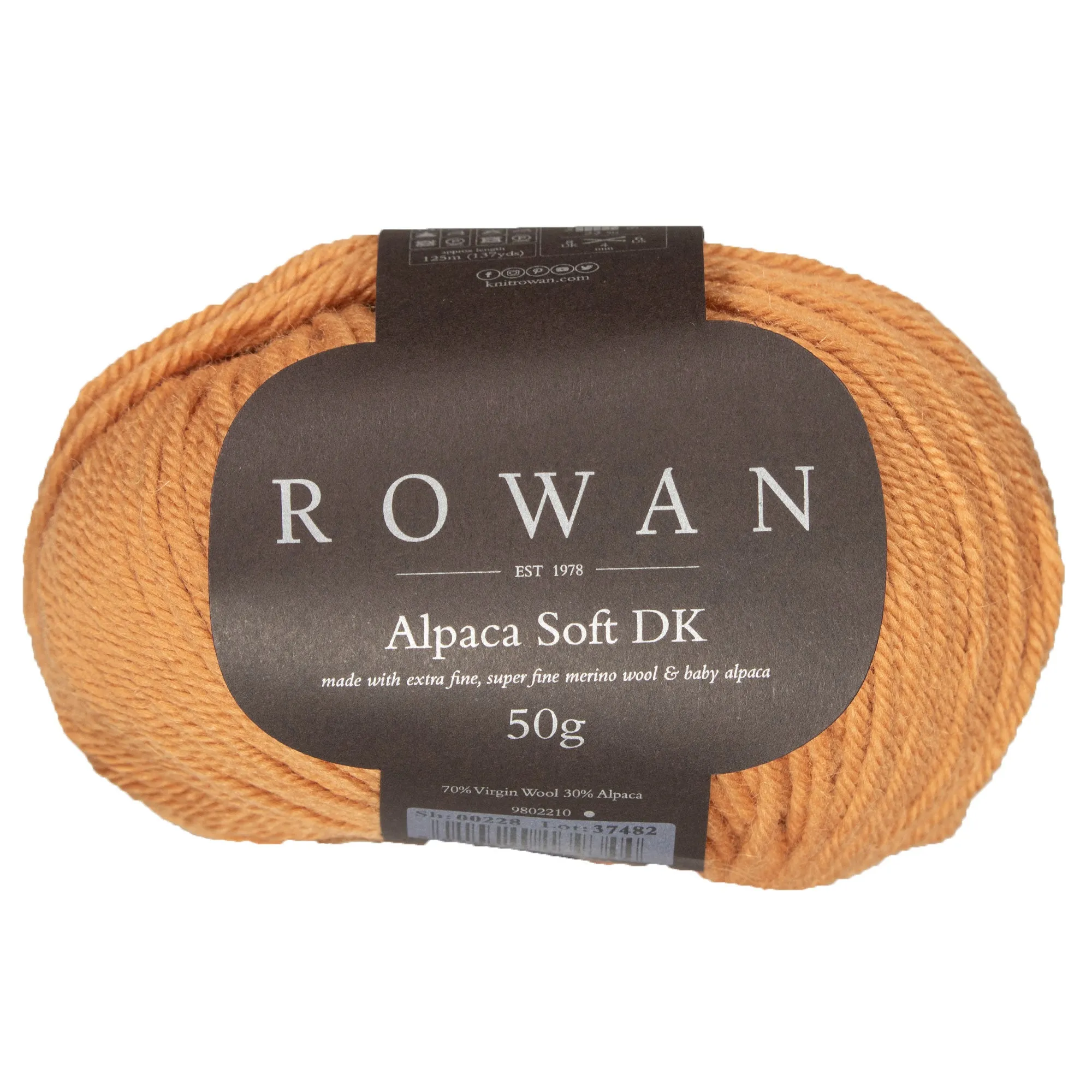 Rowan Alpaca Soft DK Yarn - 228 Cinnamon