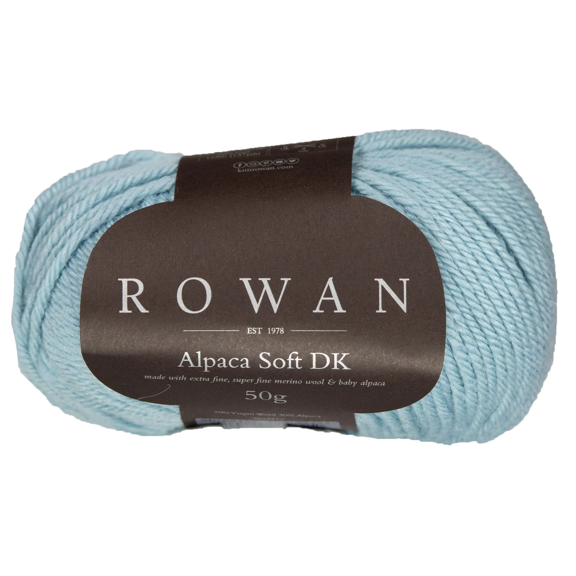 Rowan Alpaca Soft DK Yarn - 232 Blue Haze