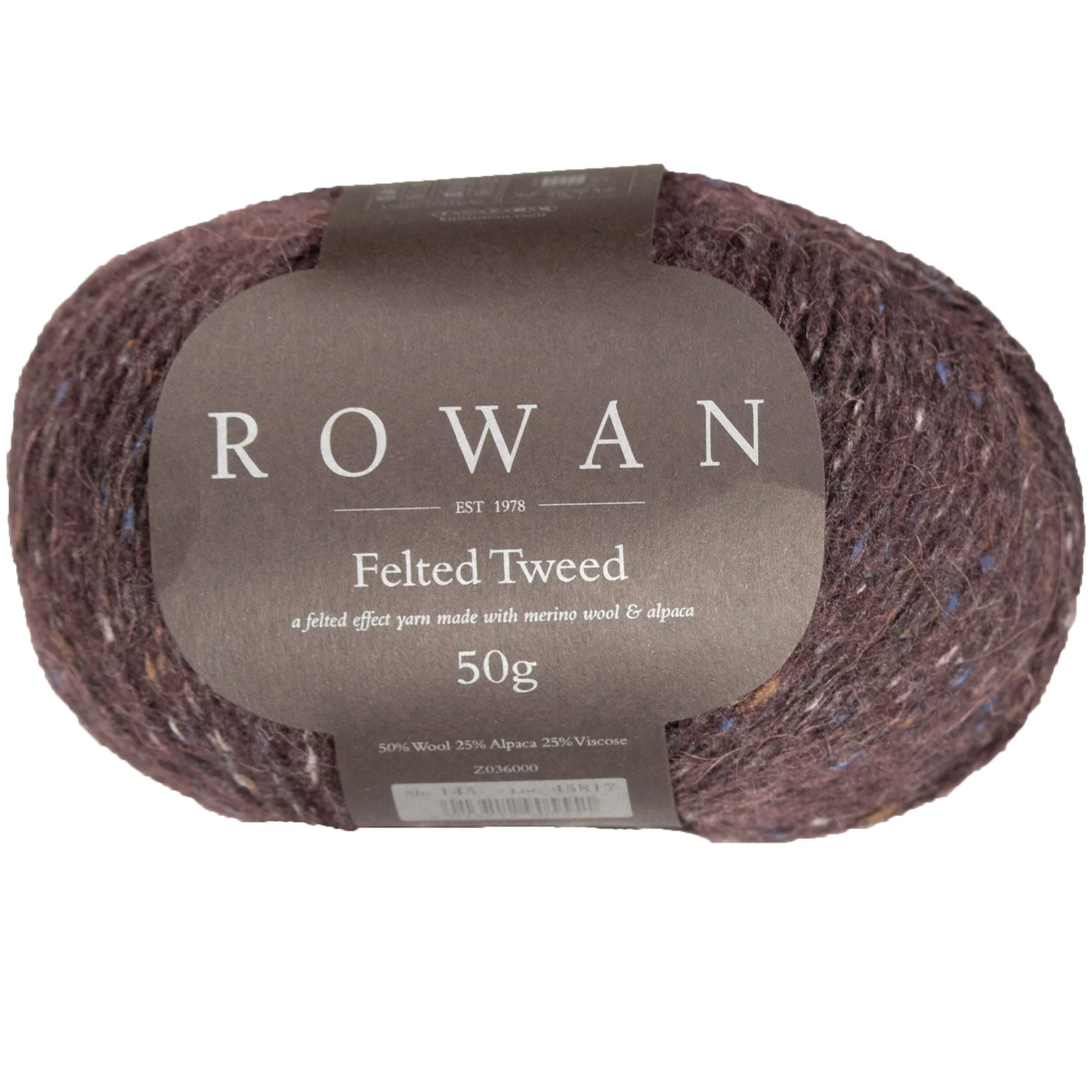 Rowan Felted Tweed Yarn - 145 Treacle