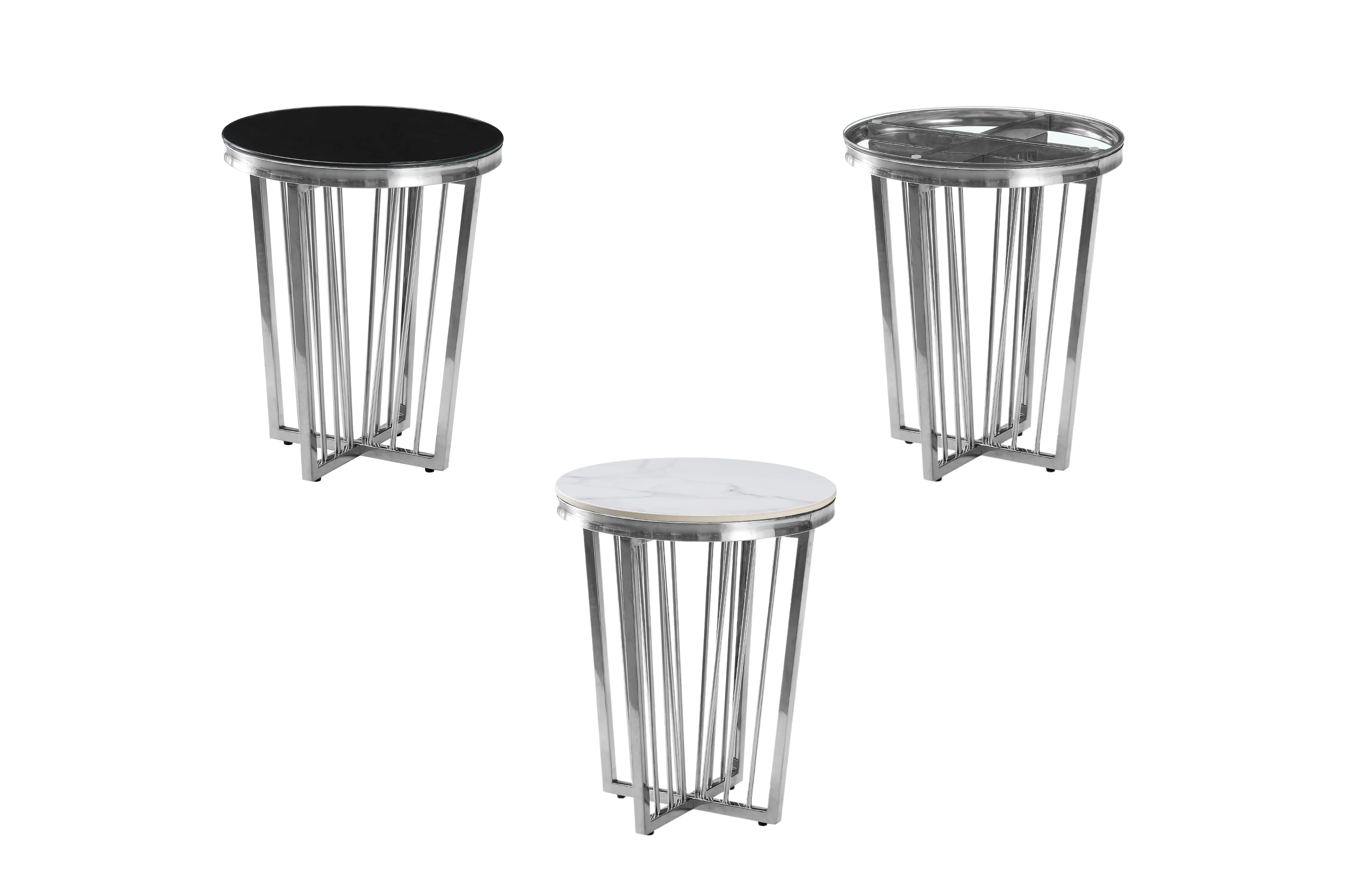 Serena Coffee Table & Side Table Collection - 3 Colours Available