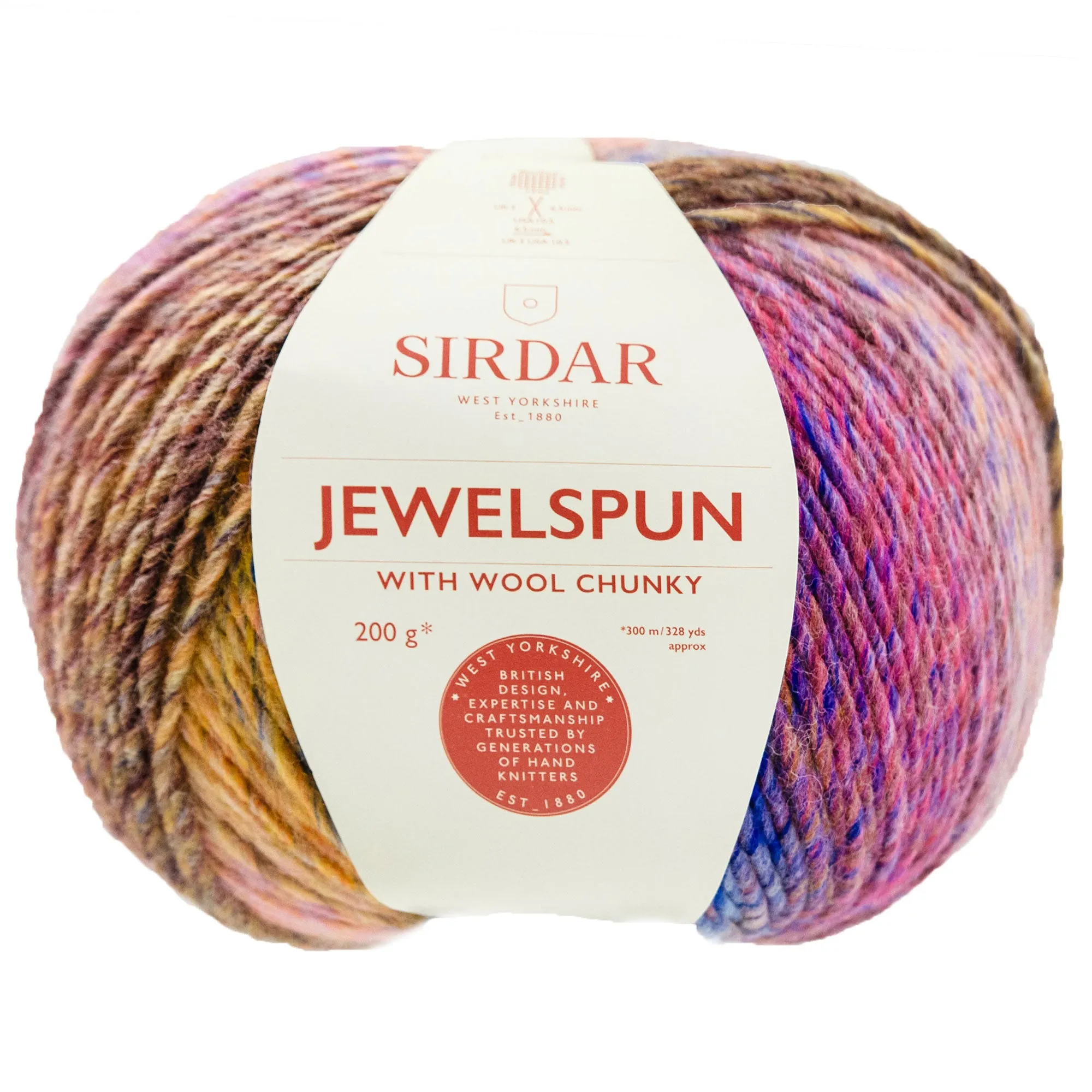 Sirdar Jewelspun with Wool Chunky Yarn - 209 Ocean Gem