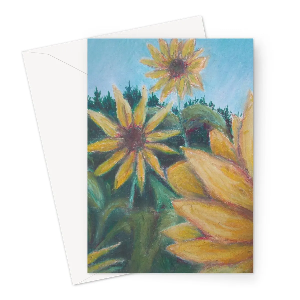 Sunny Flower ~ High Quality Greeting Card