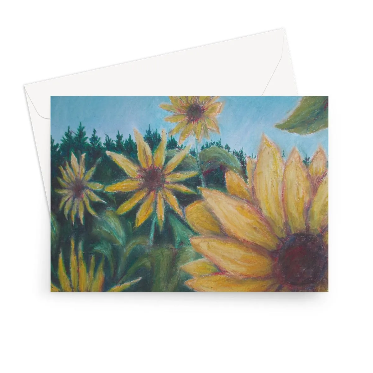 Sunny Flower ~ High Quality Greeting Card