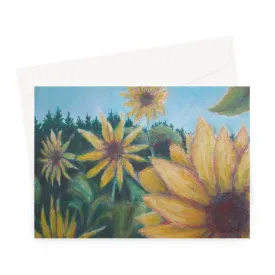 Sunny Flower ~ High Quality Greeting Card