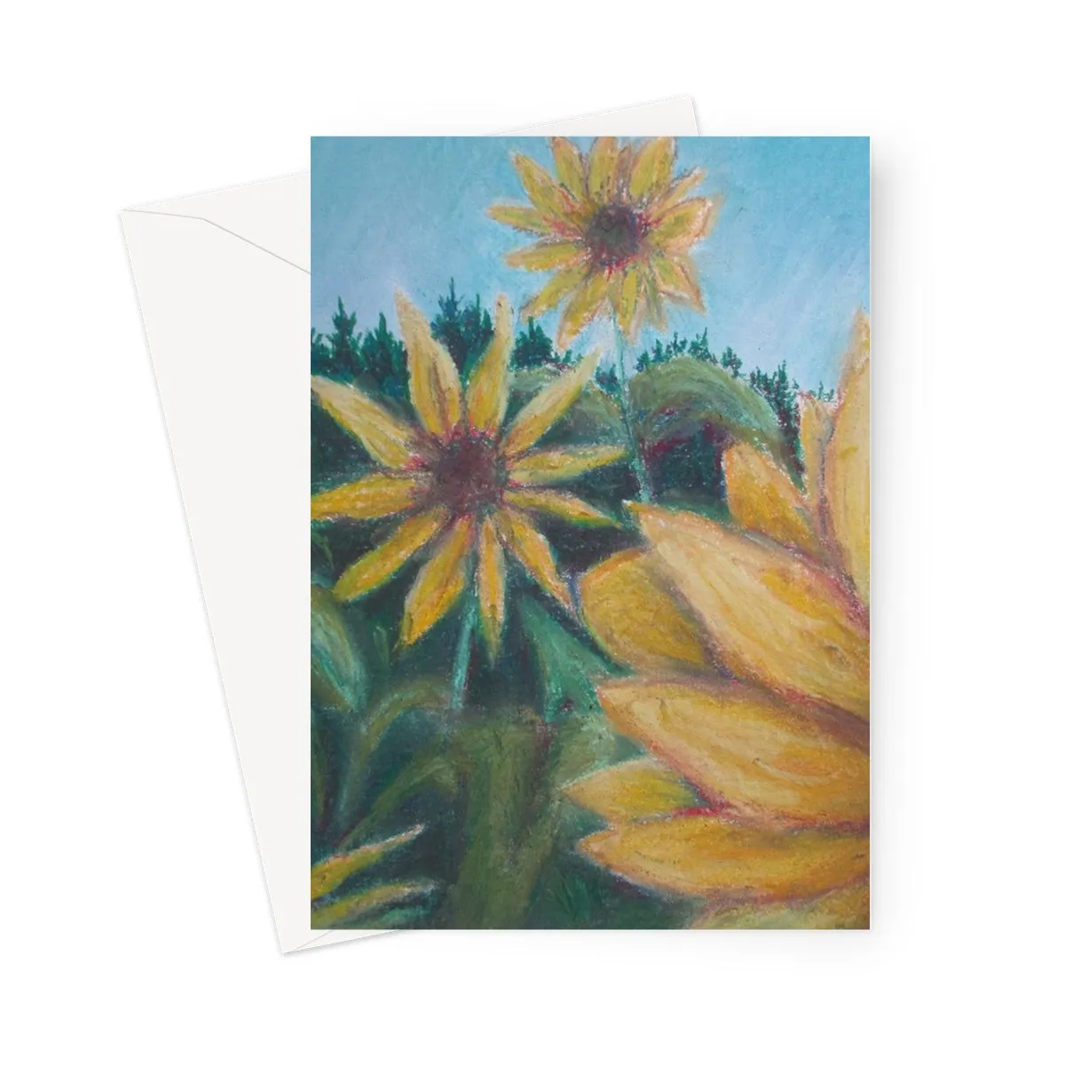 Sunny Flower ~ High Quality Greeting Card