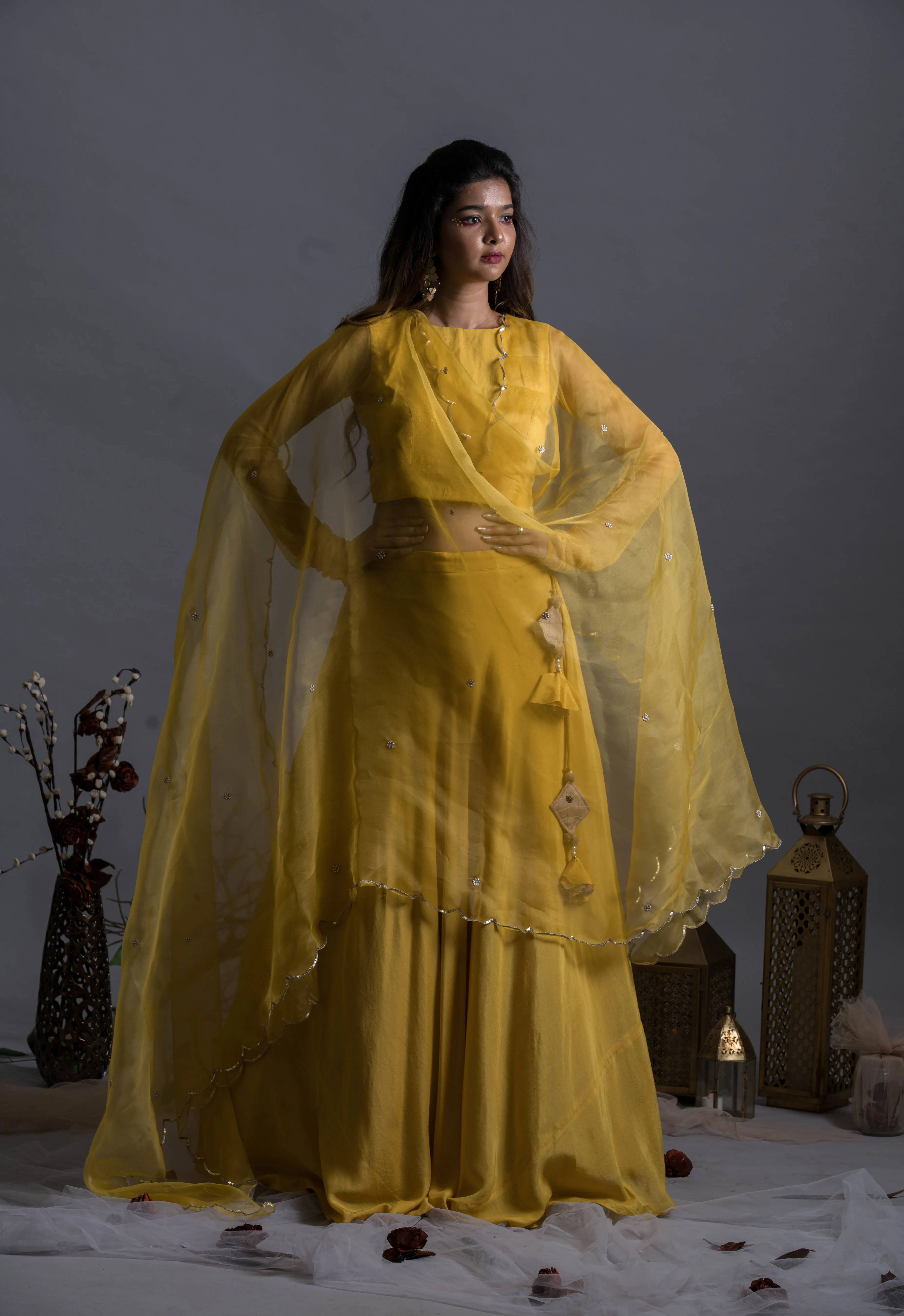 Tuscan Sun Flared Lehenga