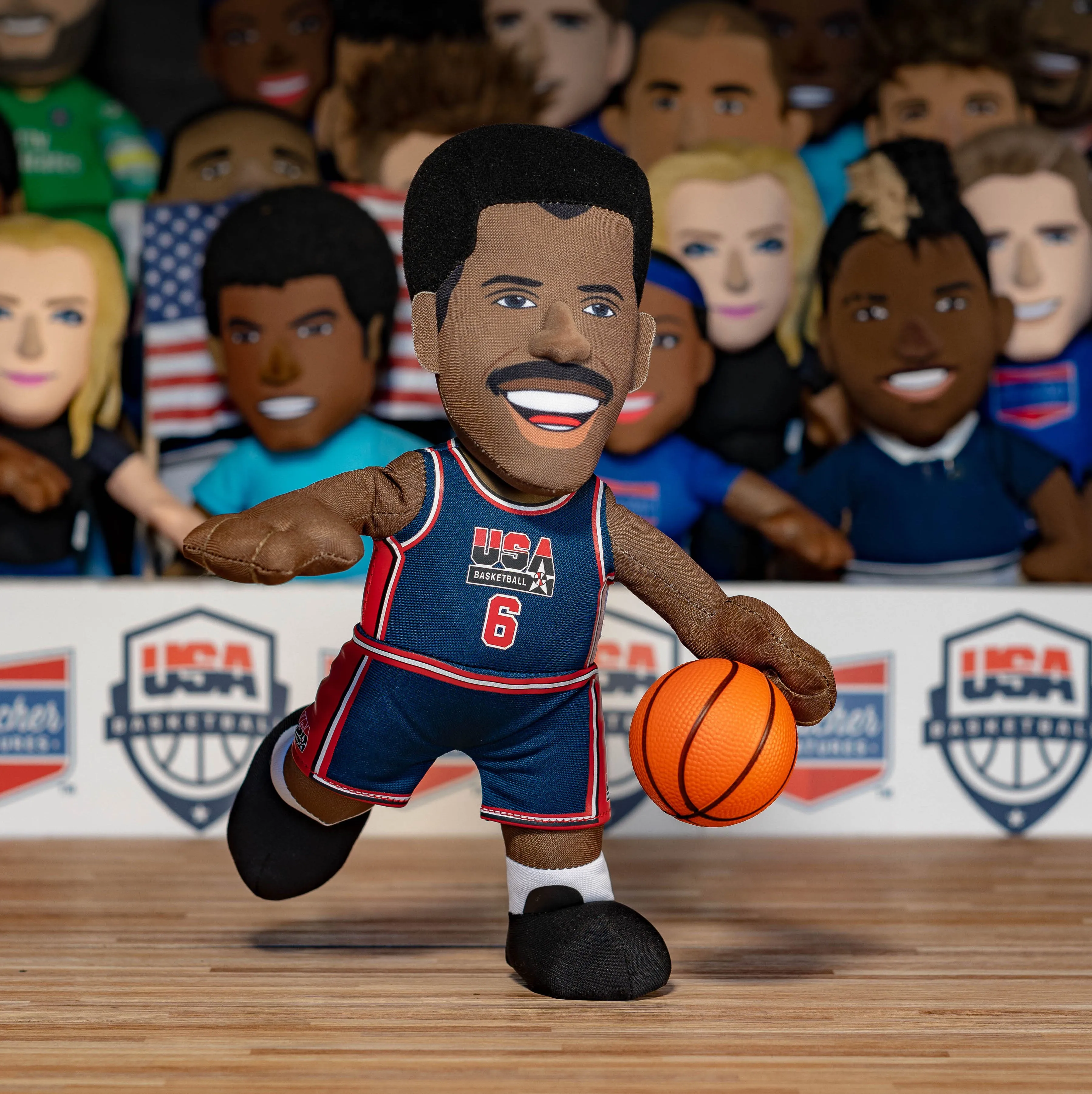 USA Basketball Patrick Ewing 10" Plush Figure