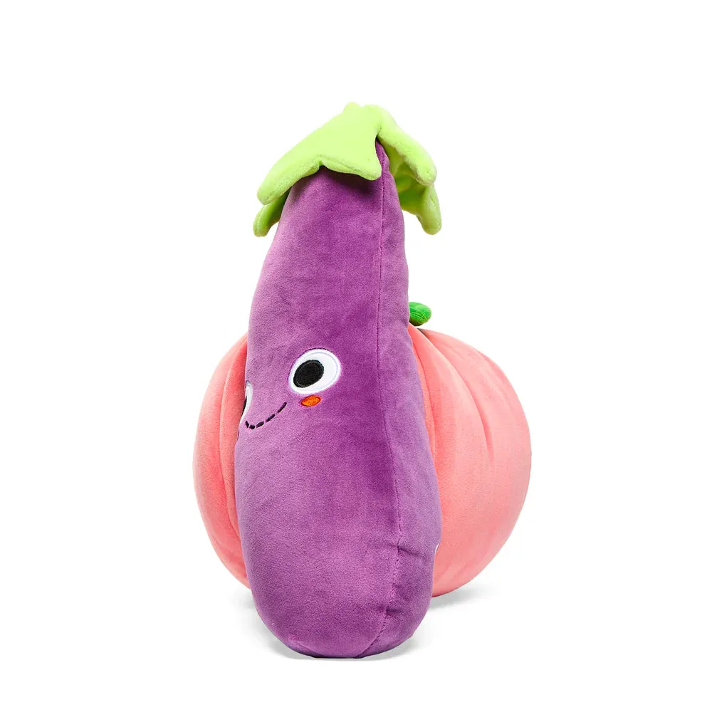 YUMMY WORLD EARNEST EGGPLANT & GEORGIA PEACH PLUSH 2-PACK