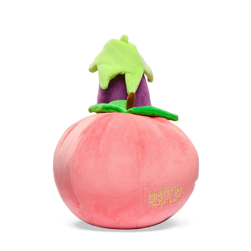 YUMMY WORLD EARNEST EGGPLANT & GEORGIA PEACH PLUSH 2-PACK